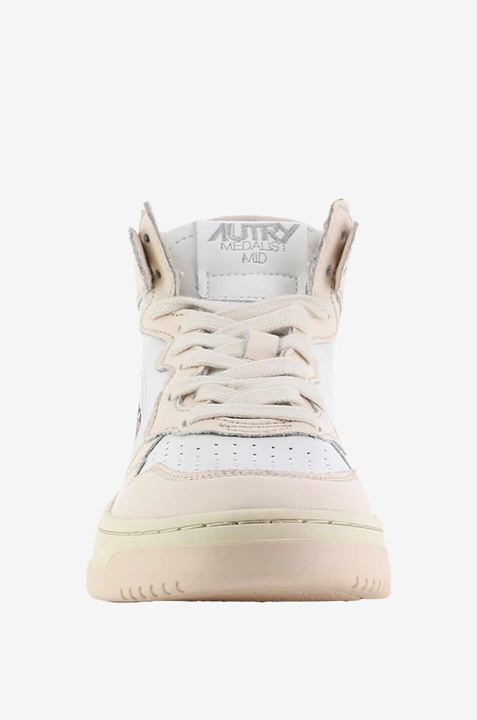 Mid Medalist bicolour high-top sneakers