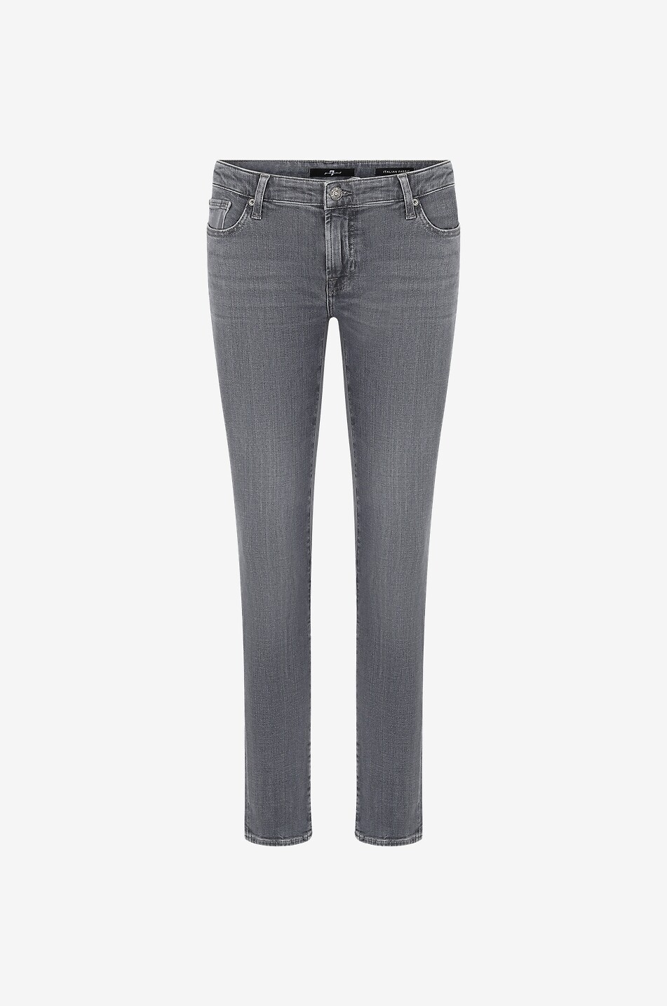 7 FOR ALL MANKIND Skinny-Fit Jeans aus Baumwolle Pyper Skinny Fit Damen GRAU 1