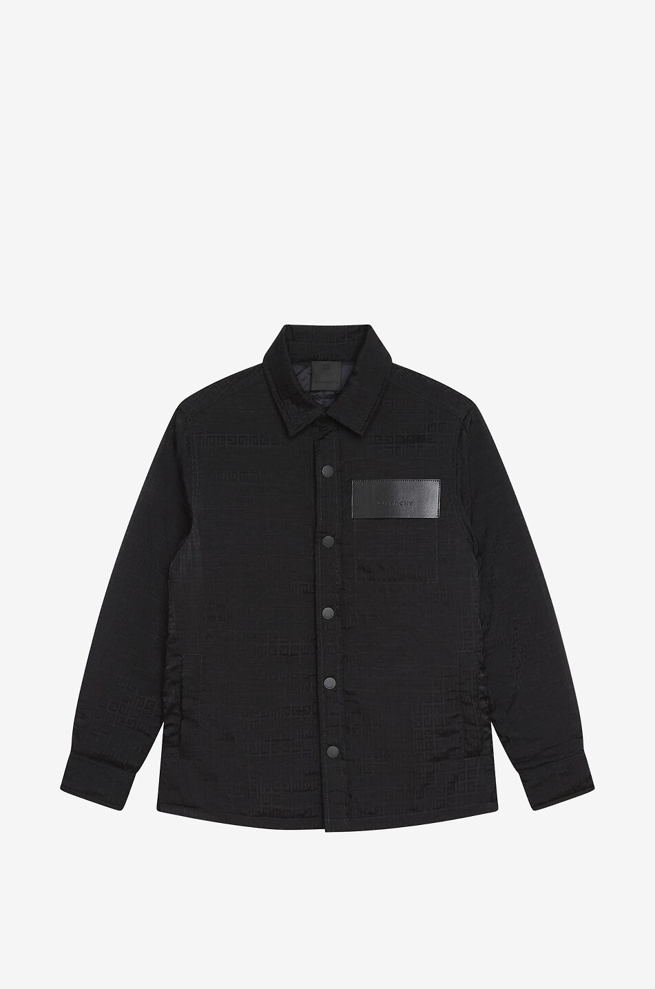 4G boy's jacquard shirt jacket