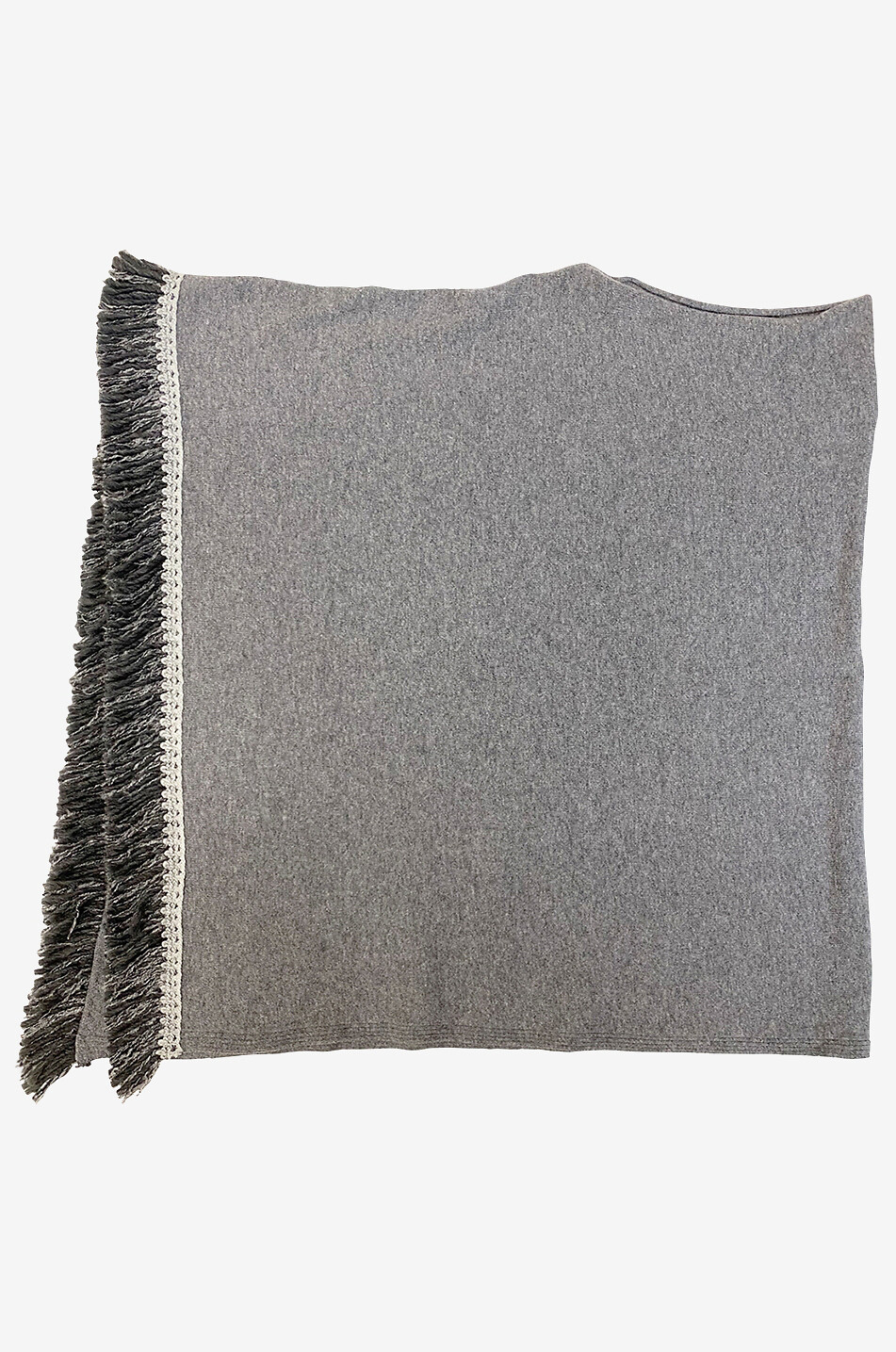 GAYNOR Poncho en laine mérinos et angora Galileo Femme GRIS 5