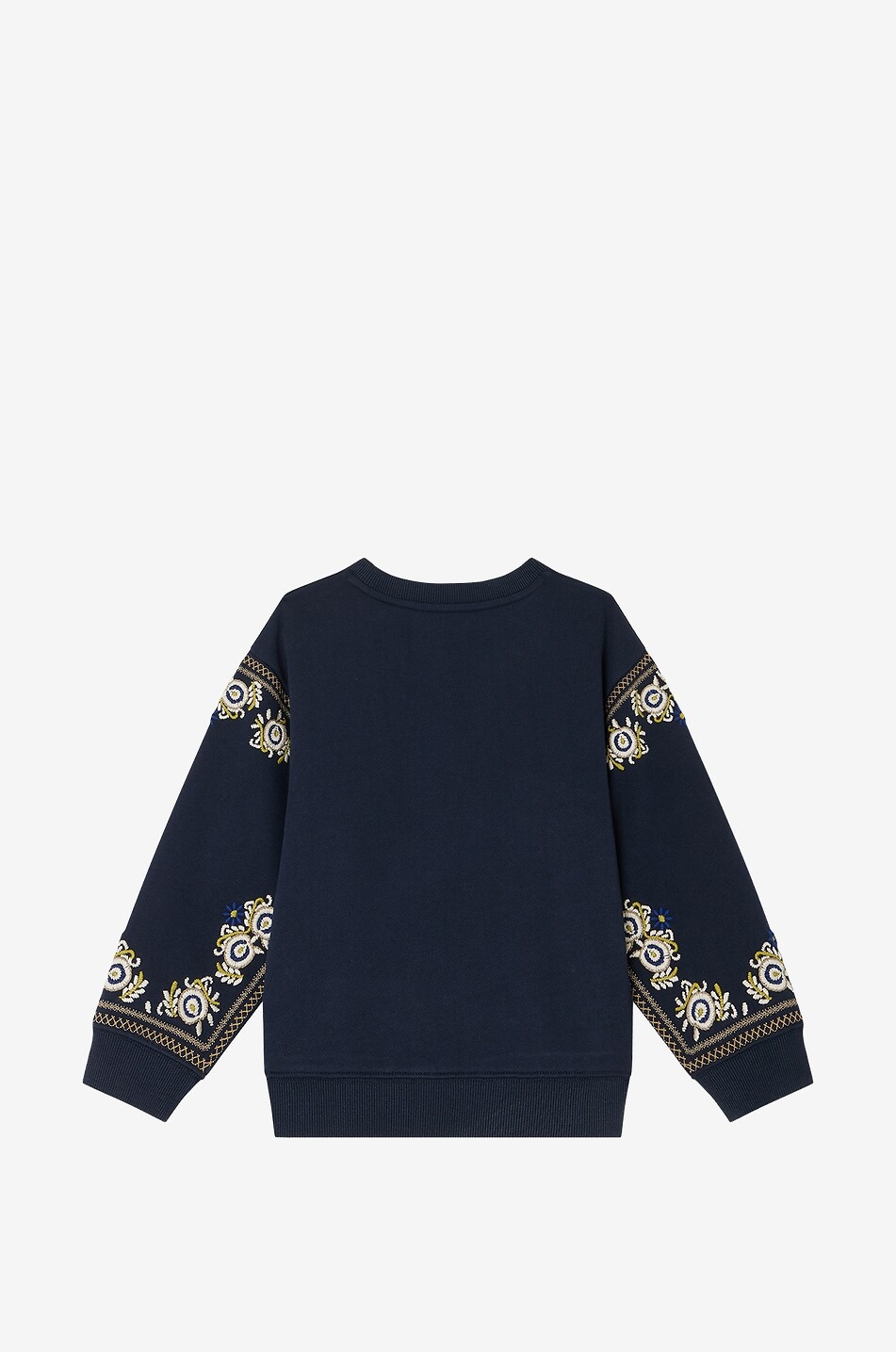 BONPOINT Besticktes Sweatshirt für Mädchen Dolores Mädchen DUNKELBLAU 2