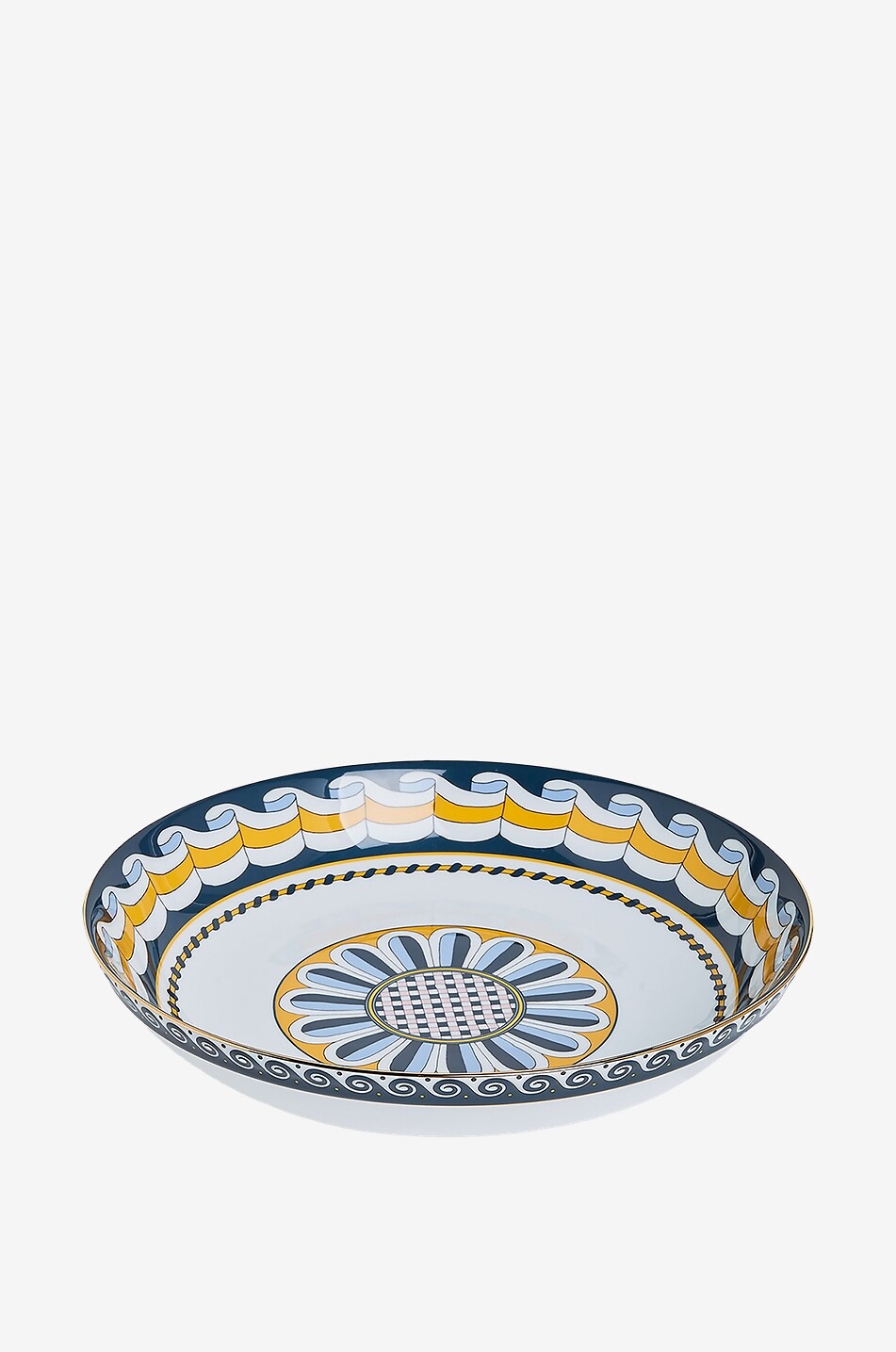 Napoli porcelain pasta bowl