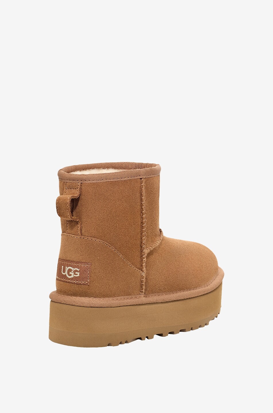 UGG Classic Mini Platform girls' suede ankle boots Girl BROWN 3