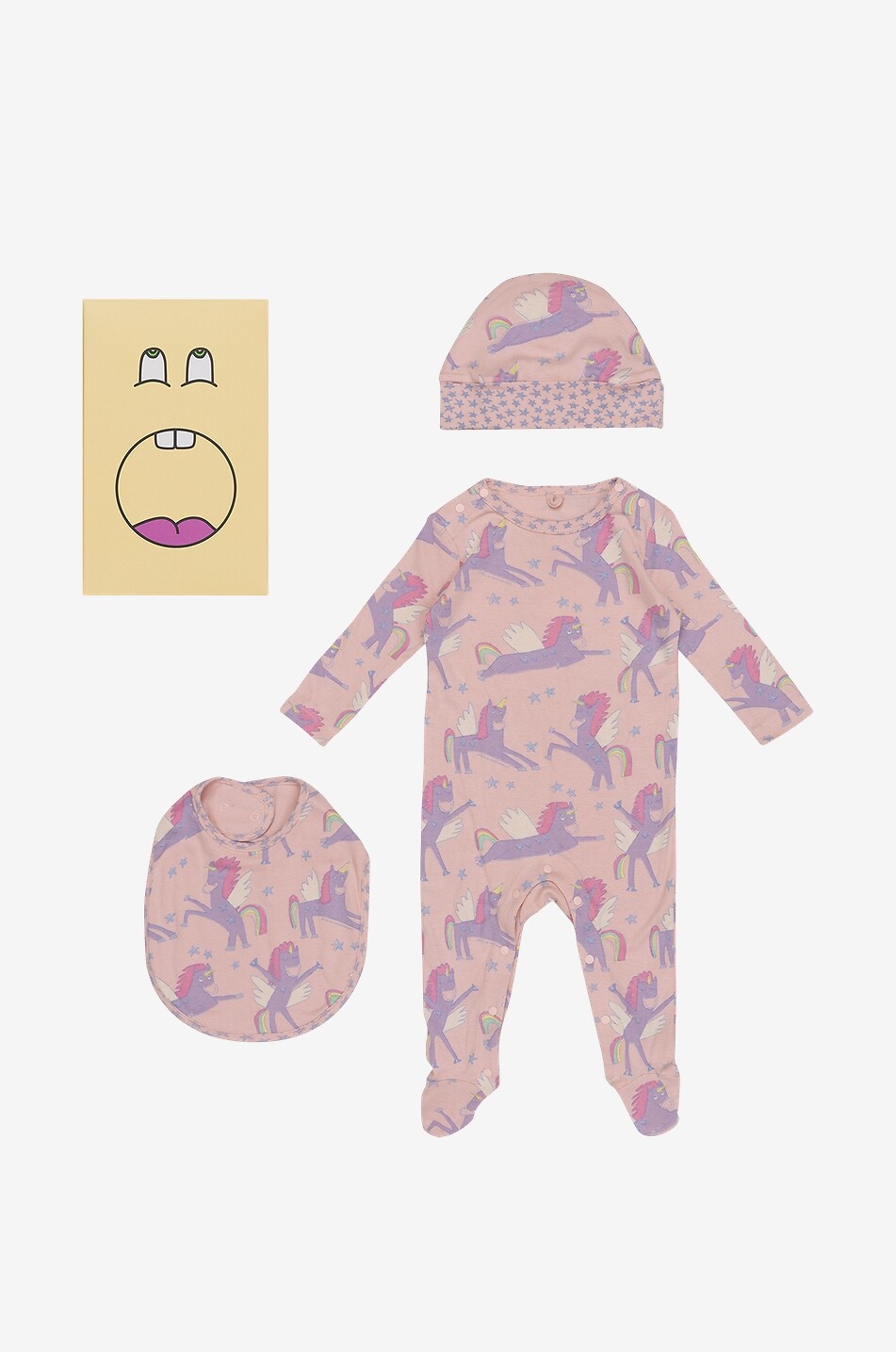 STELLA McCARTNEY KID Unicorn 3-piece baby gift box Baby MULTI COLOURED 1
