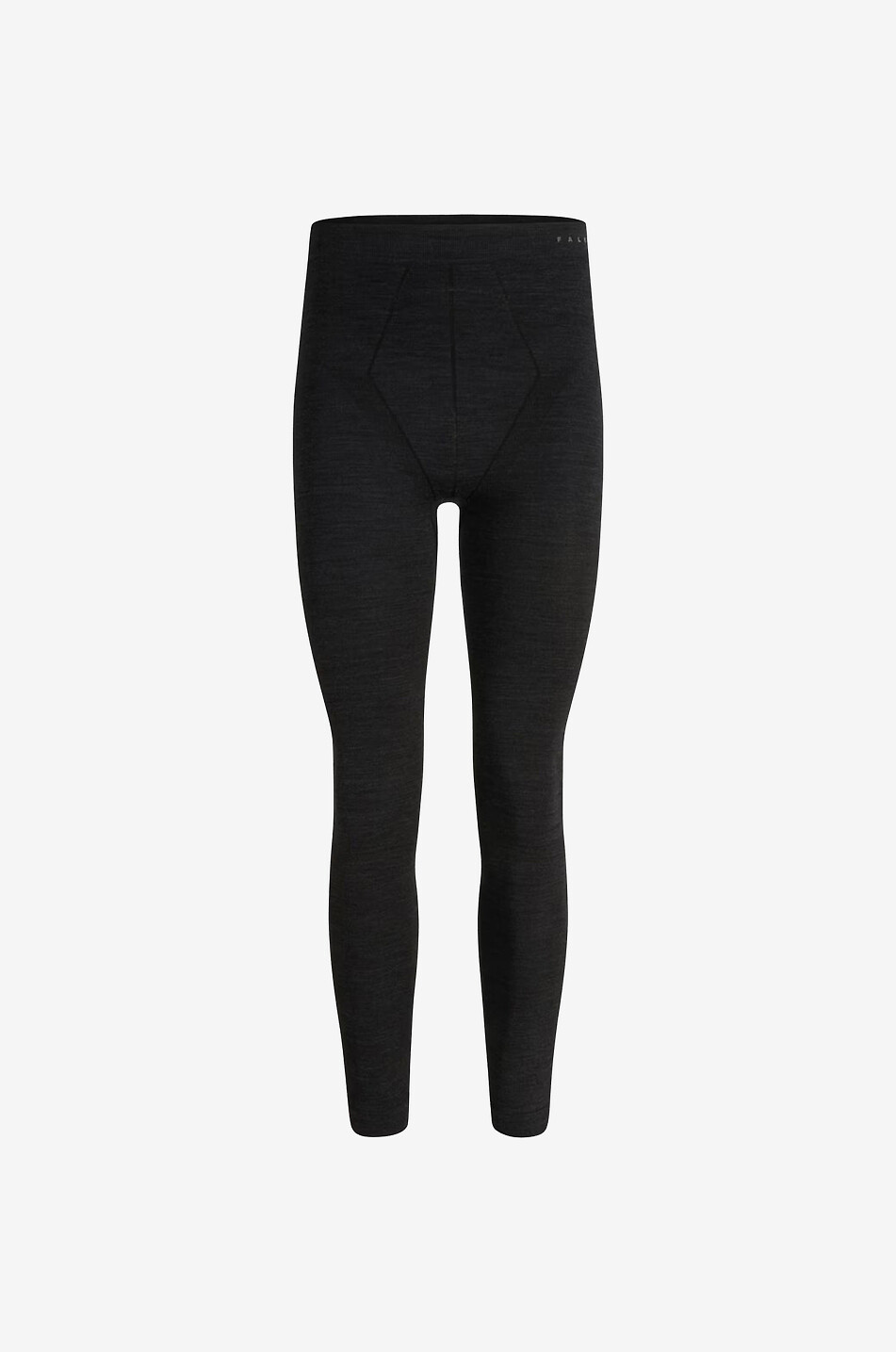 FALKE Collant en laine mérinos Wool-Tech Homme NOIR 1