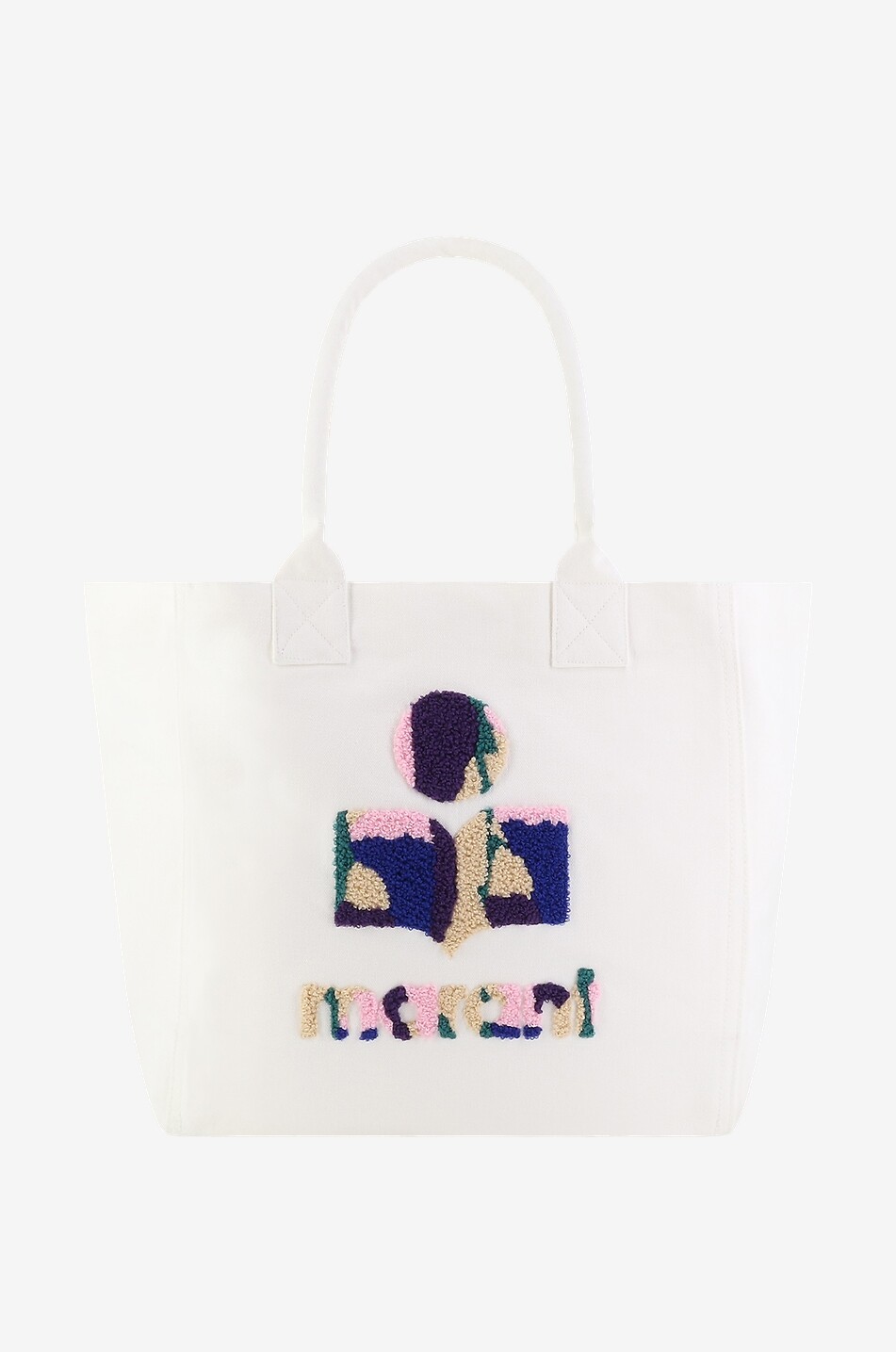 Shopper aus Segeltuch mit Frotteelogo Small Yenky