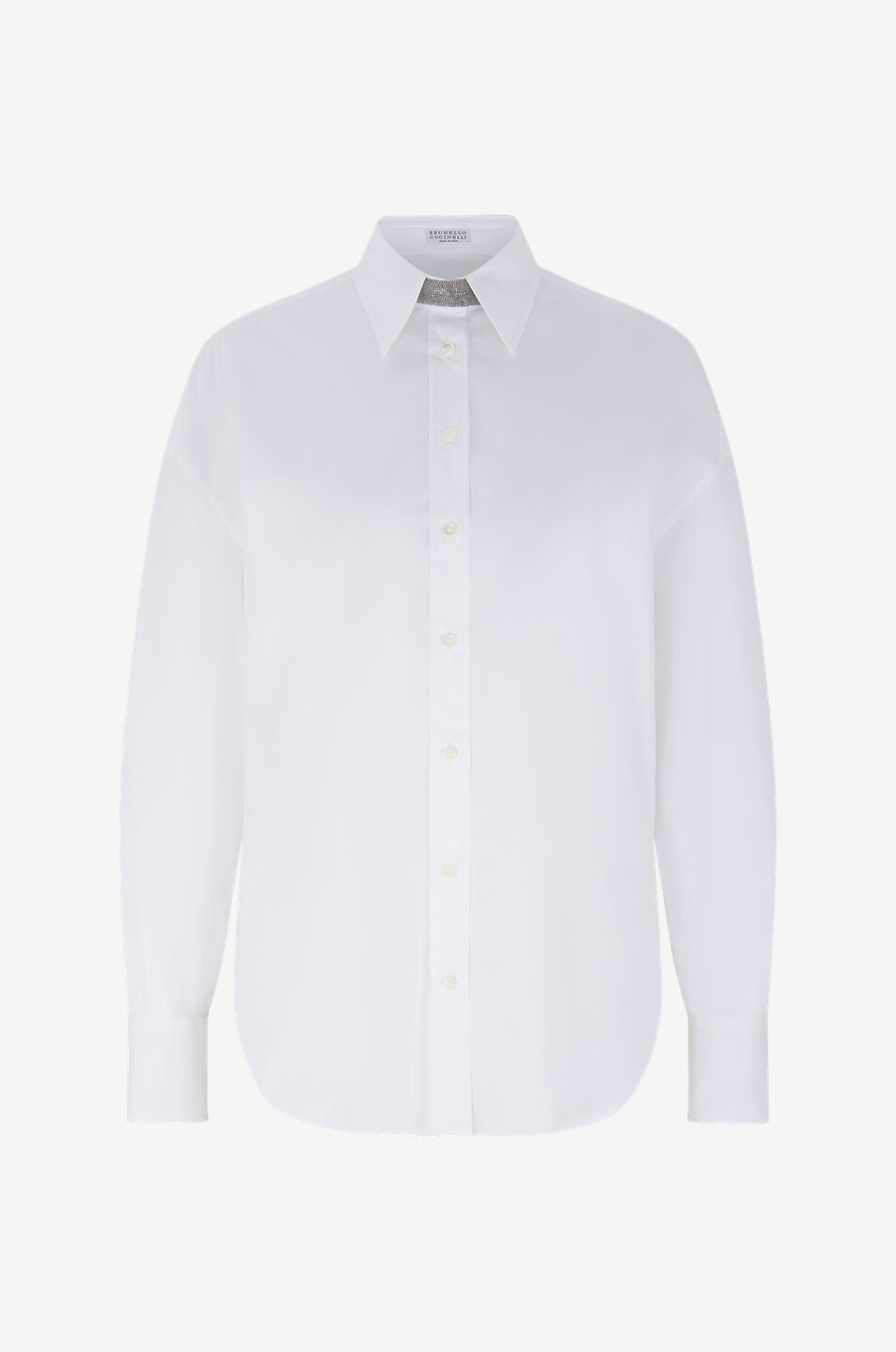 Chemise en popeline détail Monile