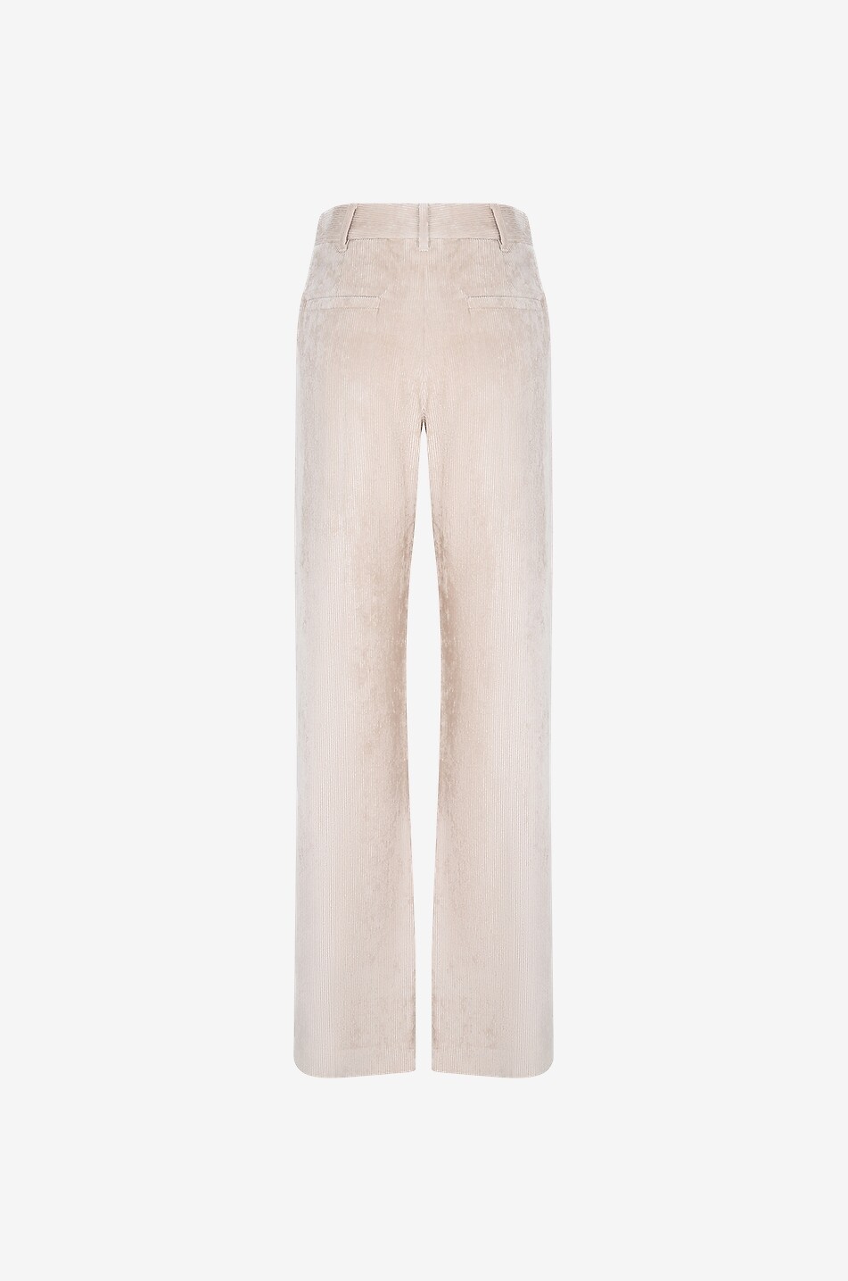 BRUNELLO CUCINELLI Cordsamthose mit hohem Bund und weitem Bein Damen BEIGE 2