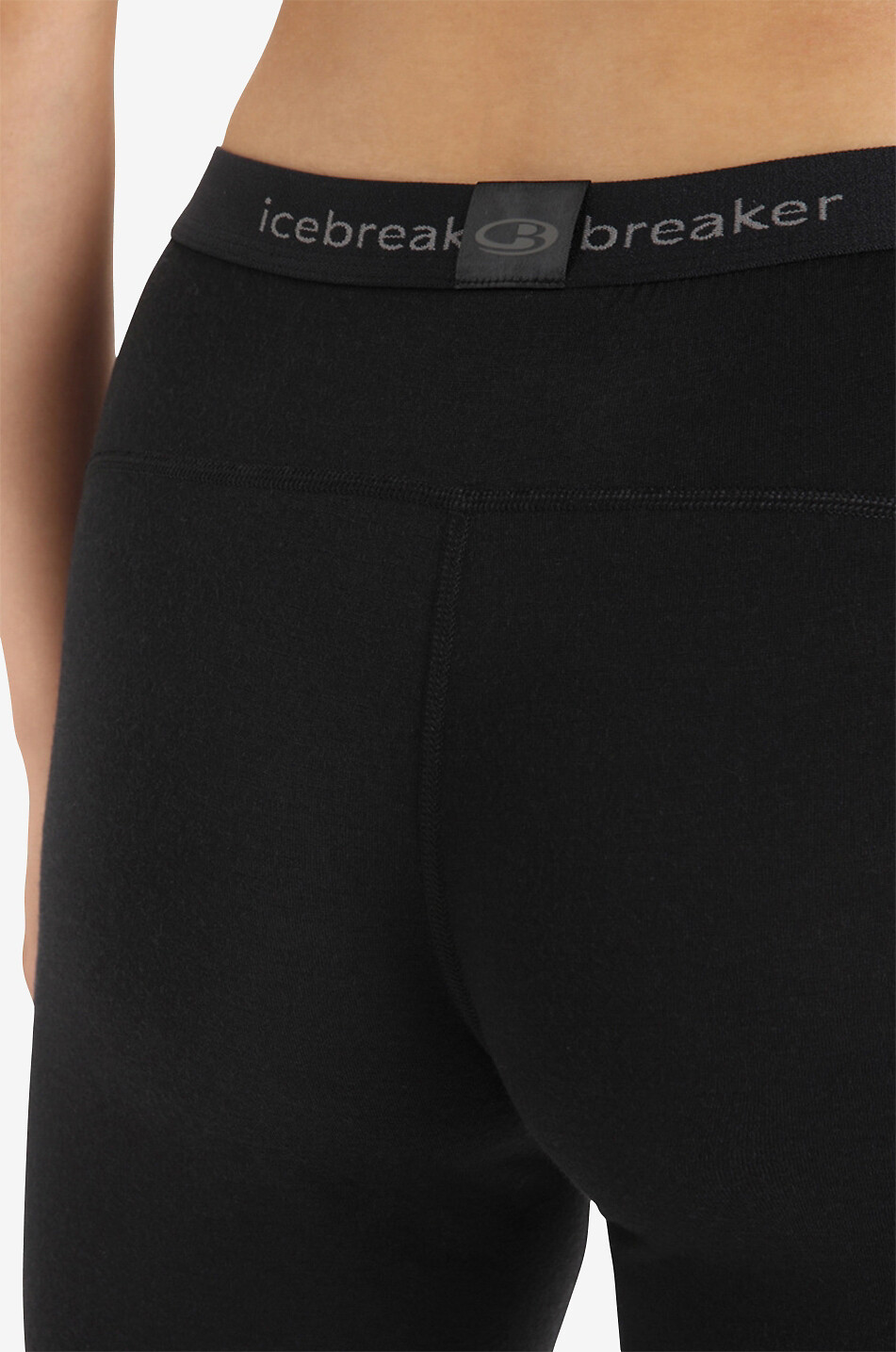 ICE BREAKER Legging thermique en laine 200 Oasis Femme NOIR 3