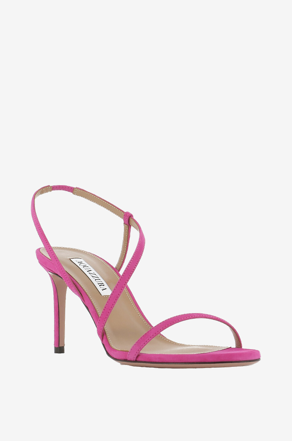 Sleek 75 heeled suede sandals