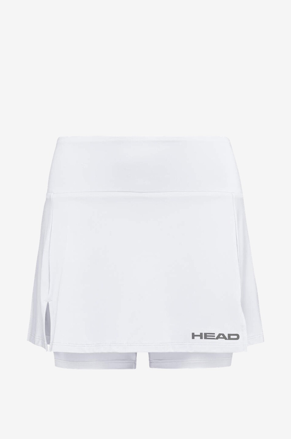 HEAD Mädchen-Tennis-Skort Club Basic Unisex WEISS 1