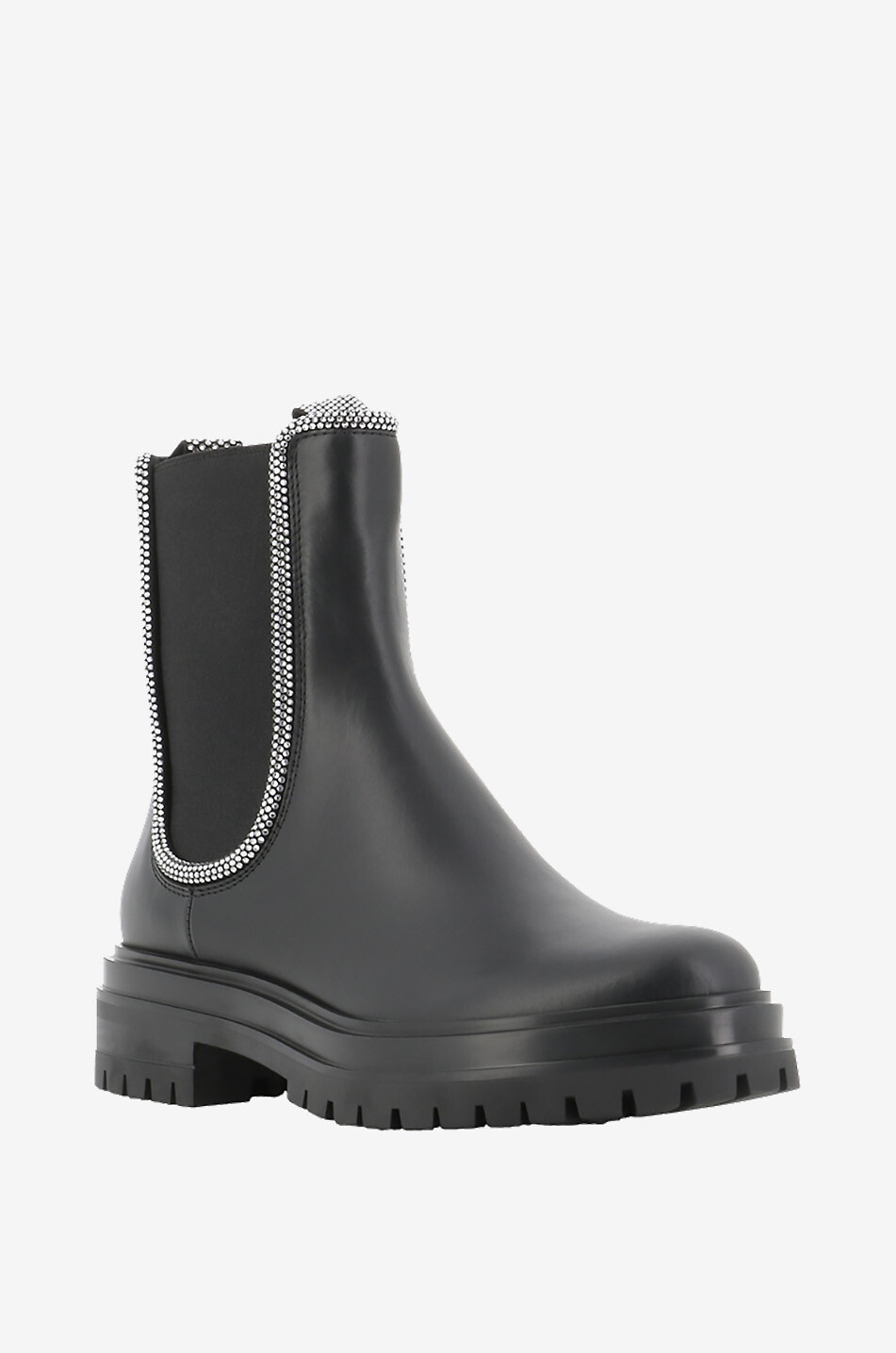 Bottines chelsea en cuir lisse Crystal Chester