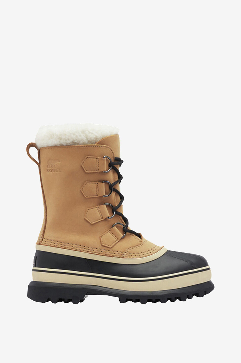 SOREL Winter-Schnürstiefeletten Caribou W Damen SCHWARZ 1