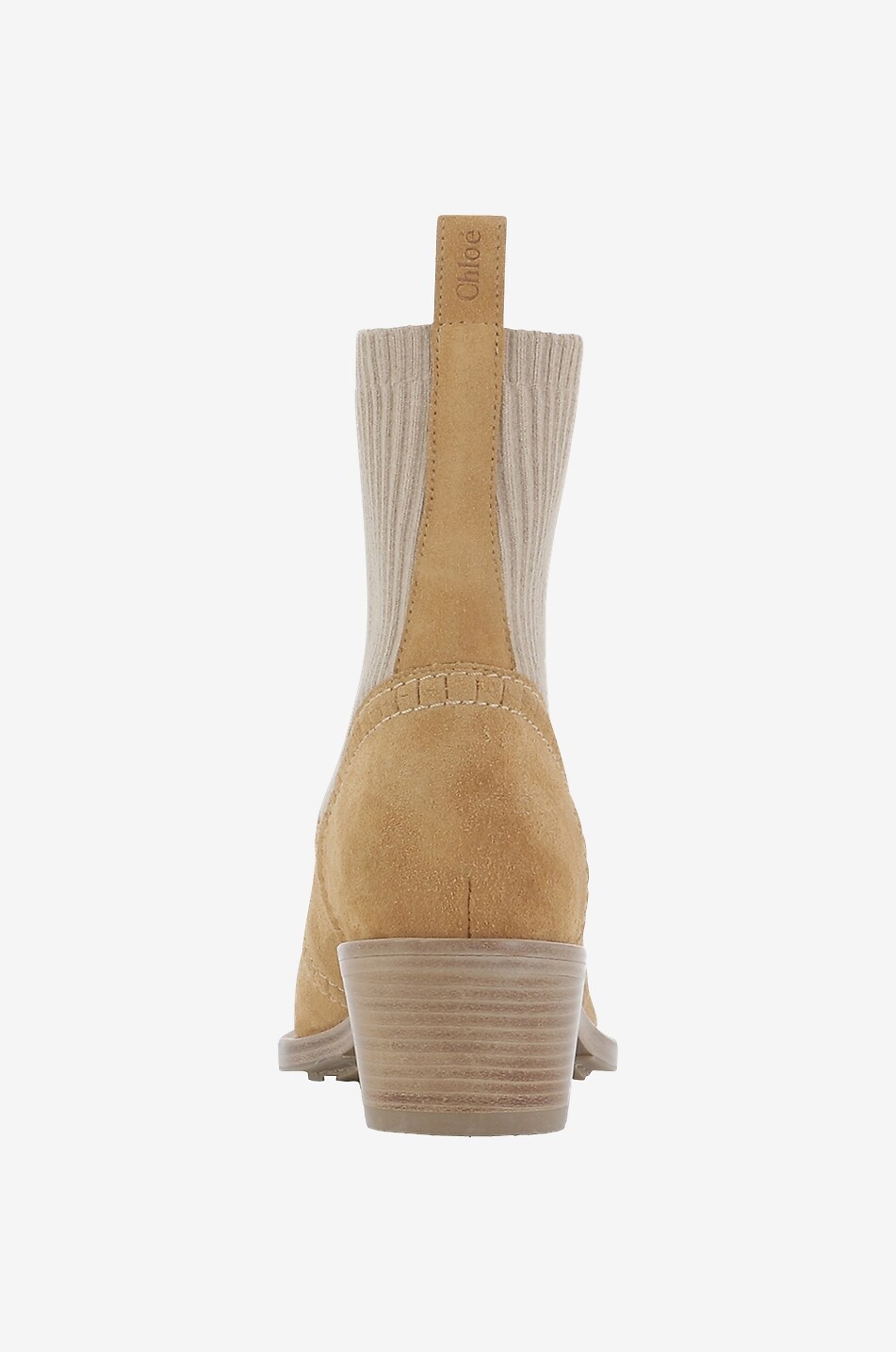 Bottines esprit santiags bi-matière Nellie
