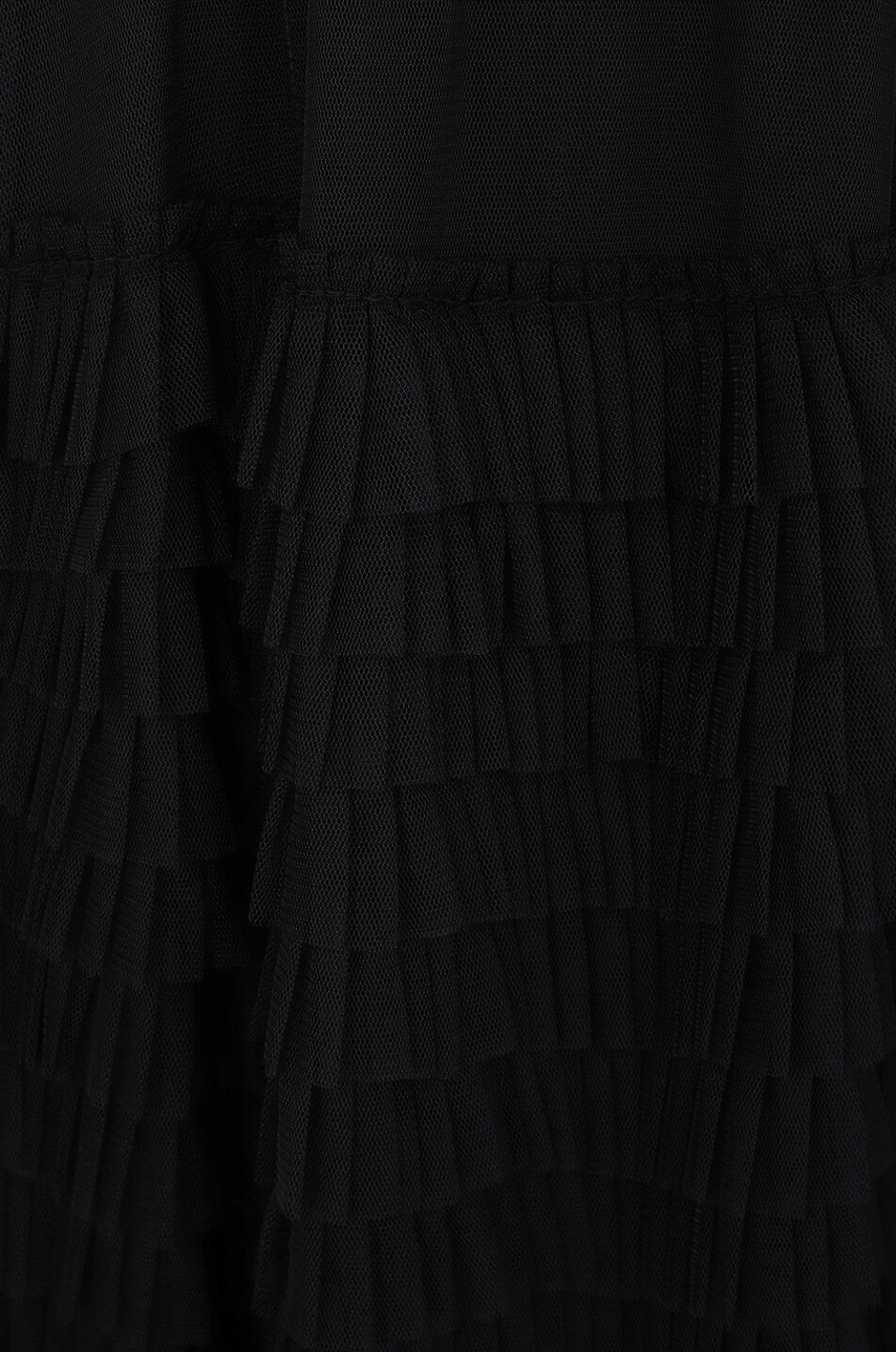TWINSET Jupe longue à volants Femme NOIR 3