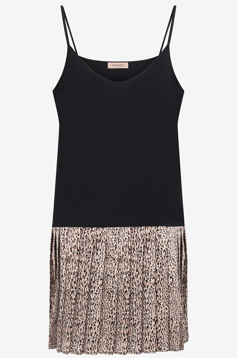 TWINSET Short knit dress Women MULTI COLOURED 3