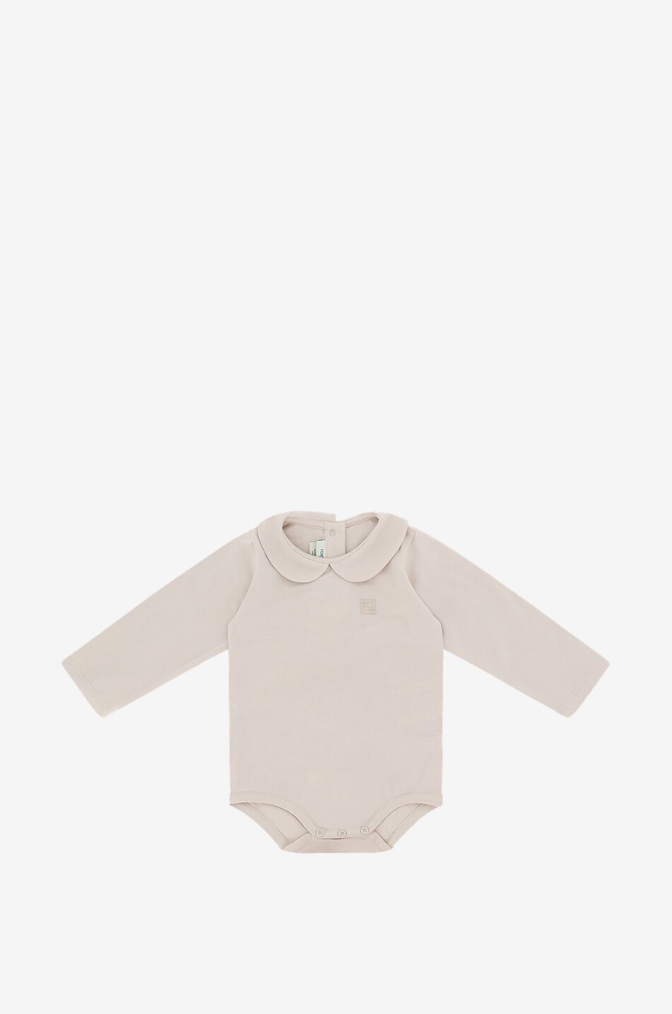 FENDI 3-teiliges Babyset Bodys und Mütze FF Baby Farblos 3