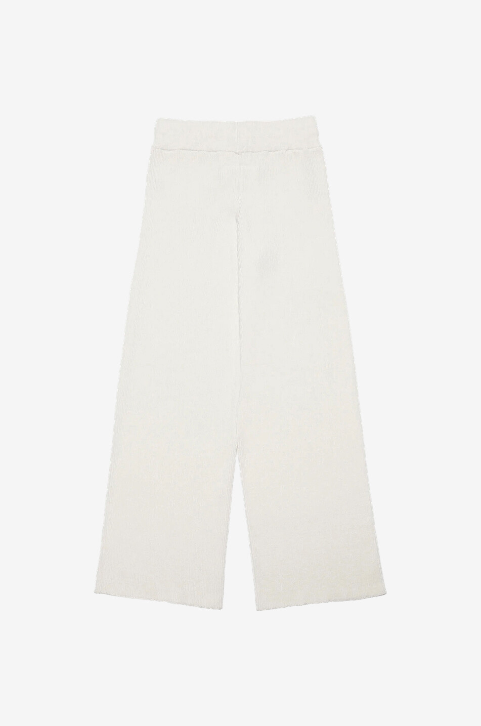 6 embroidered children's wide-leg knit trousers