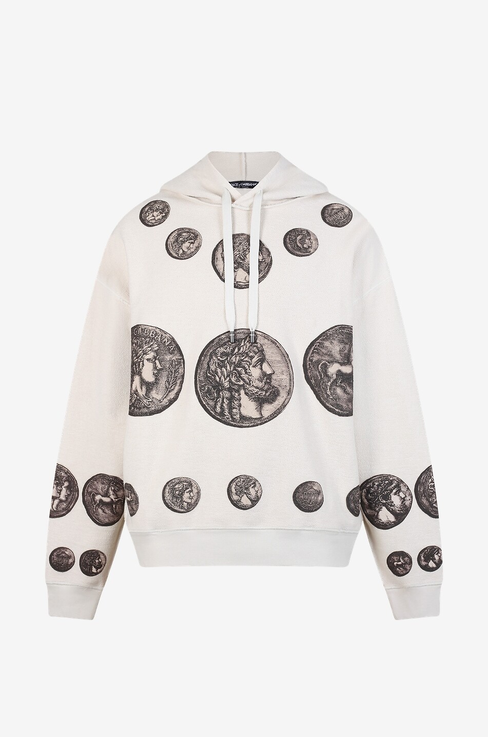 DOLCE & GABBANA Swear-shirt oversize à capuche Coins Homme MULTICOLORE 1