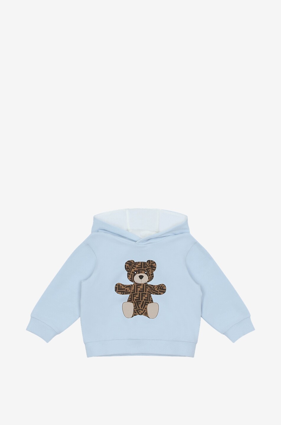 Fendi Bear baby hooded sweatshirt
