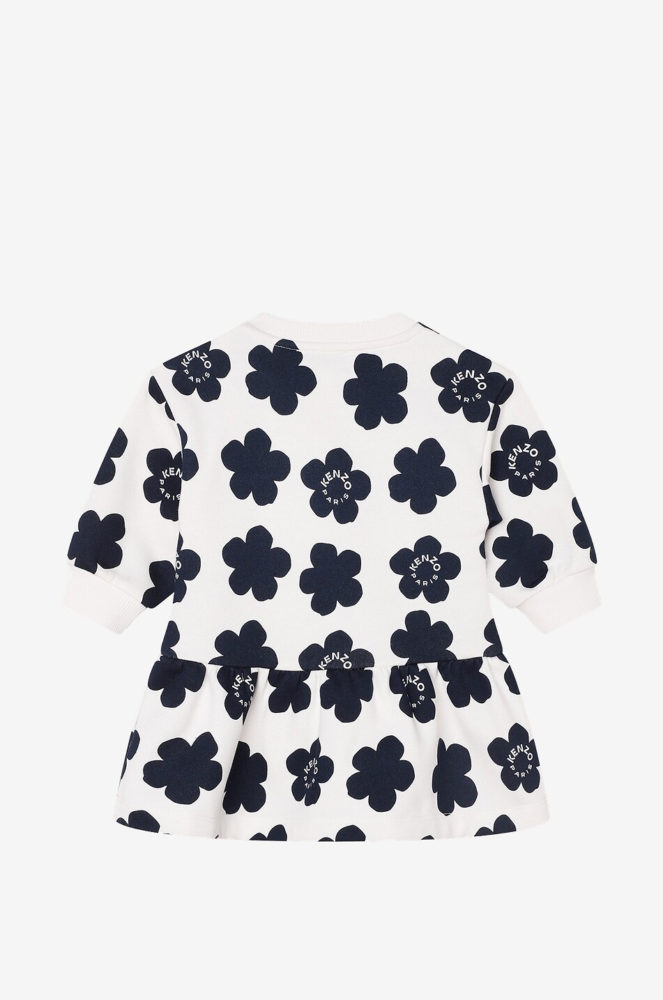 Baby-Kleid aus Baumwolle Ikebana Kenzo Flower Dots