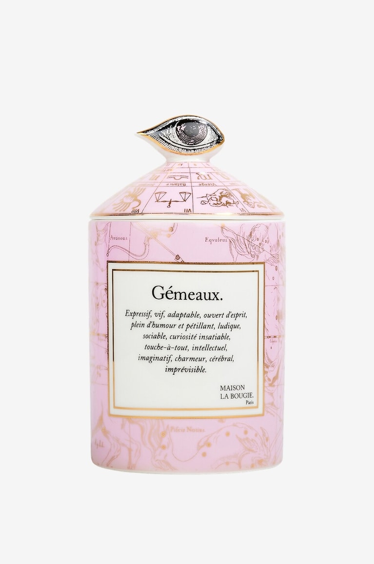 MAISON LA BOUGIE Bougie parfumée Zodiac Collection - Gémeaux 350 g Maison ROSE CLAIR 1