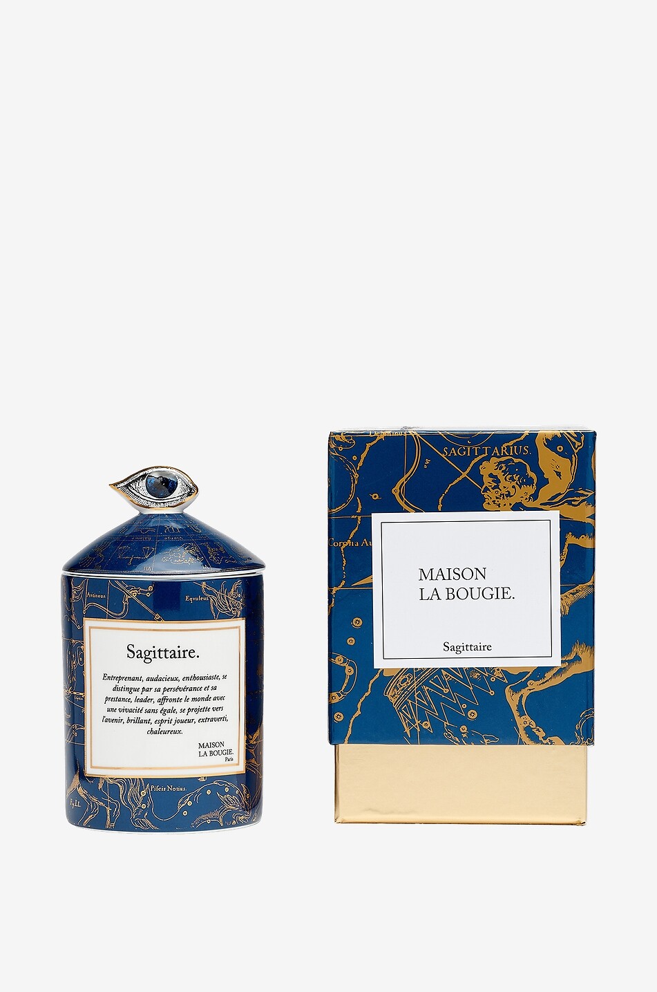 MAISON LA BOUGIE Duftkerze Zodiac Collection - Sagittaire 350 g Haus DUNKELBLAU 4
