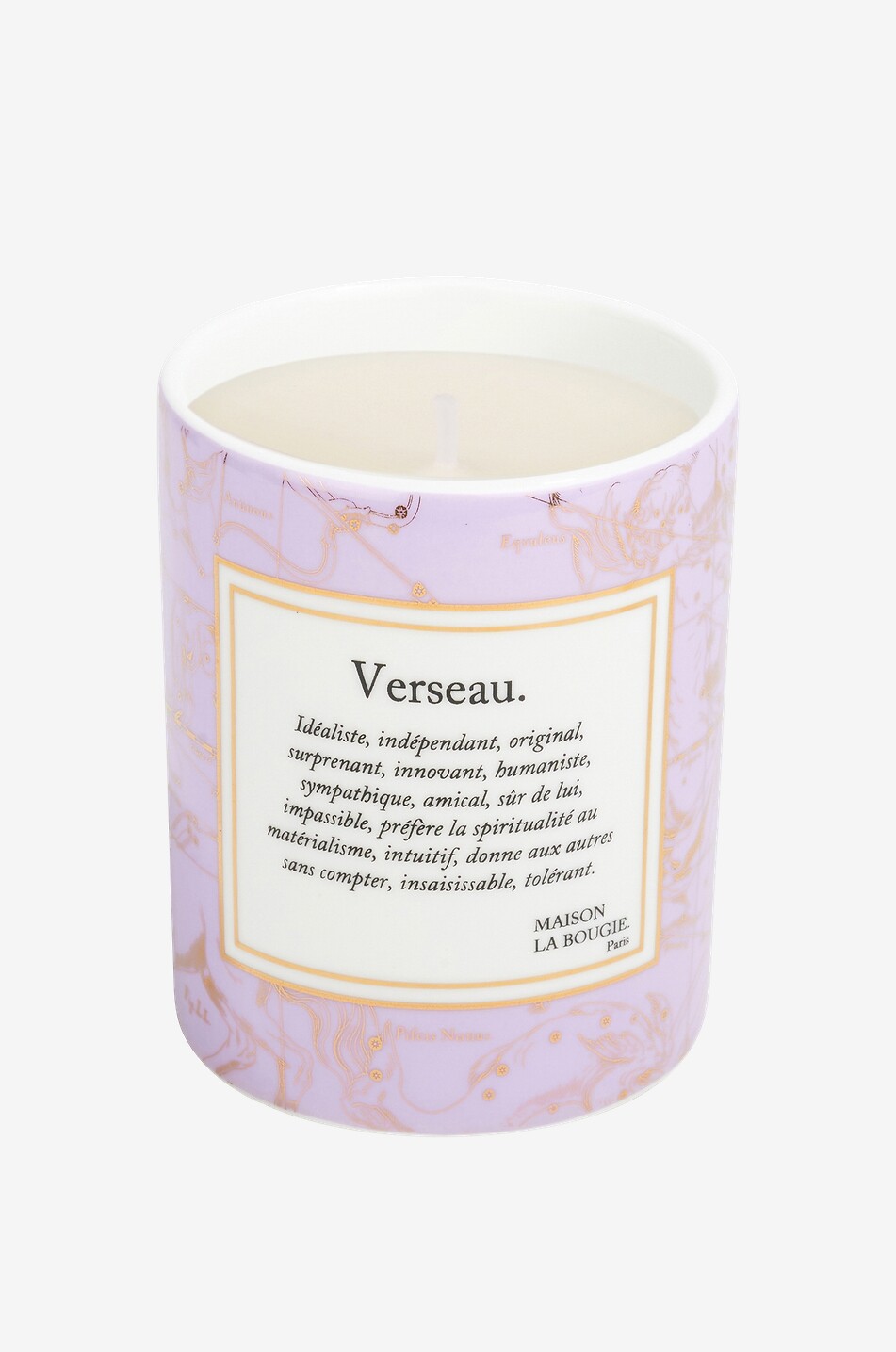 MAISON LA BOUGIE Duftkerze Zodiac Collection - Verseau 350 g Haus HELLVIOLETT 2