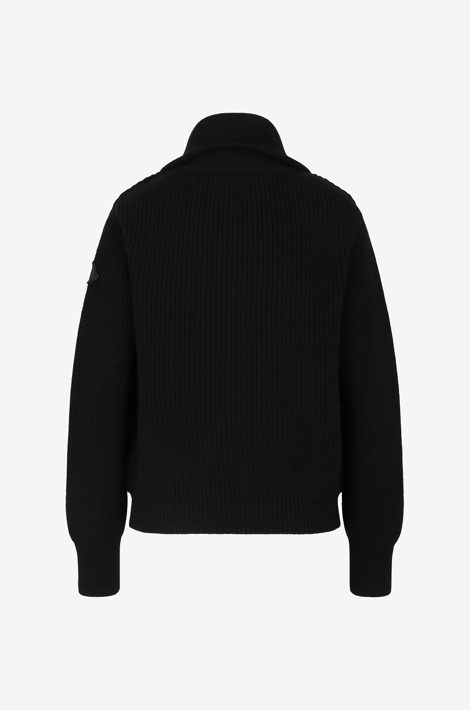 MONCLER Cardigan mit Reissverschluss und abnehmbarem Futter Damen SCHWARZ 2