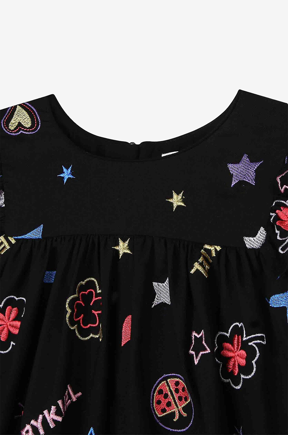 SONIA RYKIEL Robe en viscose fille imprimé Fille MULTICOLORE 4