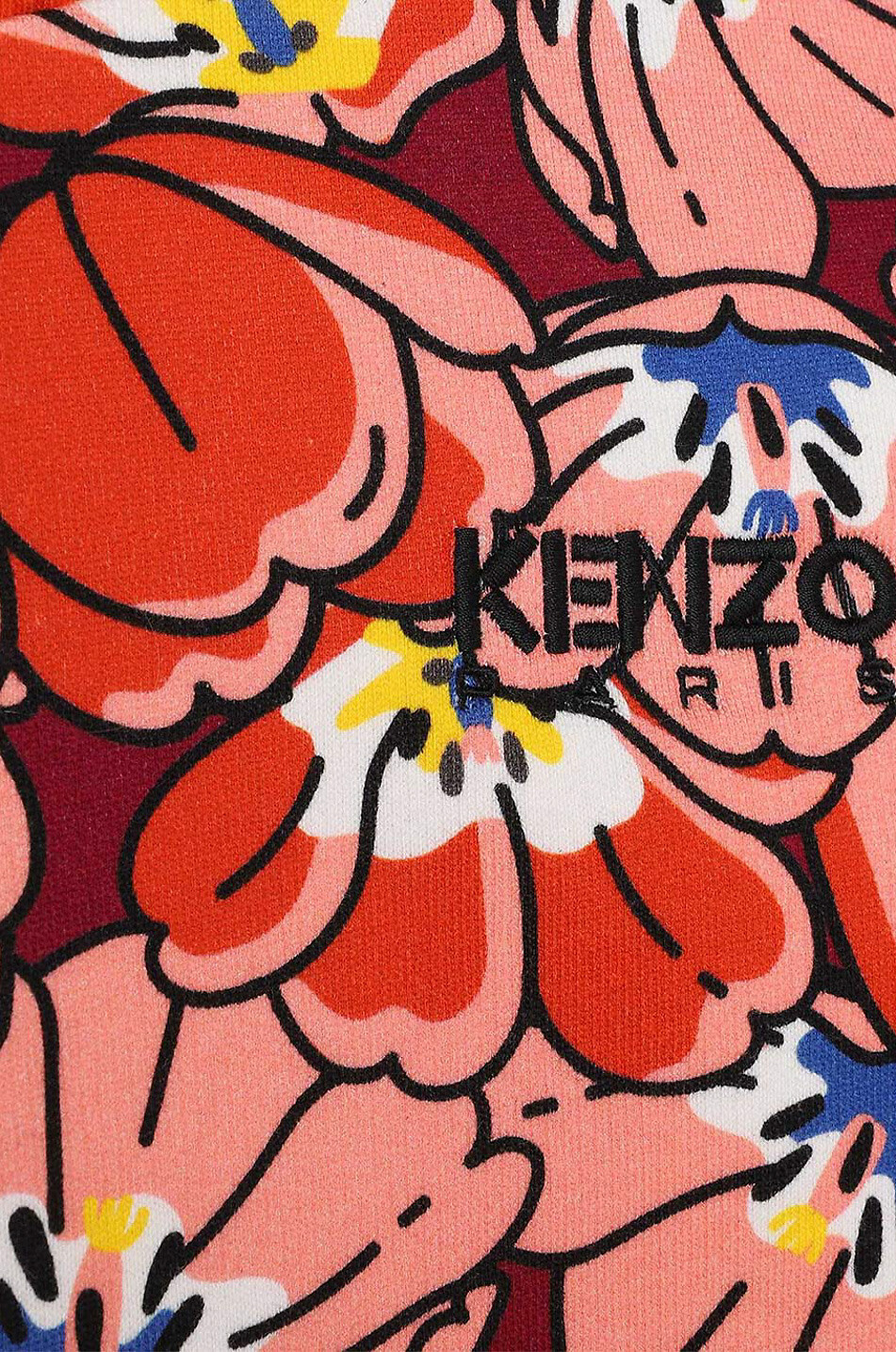 KENZO Mädchen-Sweatshirt aus Baumwolle Ikebana Cartoon Flower Mädchen BUNT 5