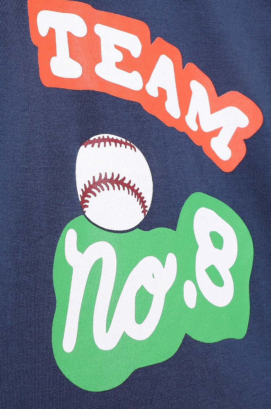 Baby-T-Shirt aus Baumwolle Team N°8