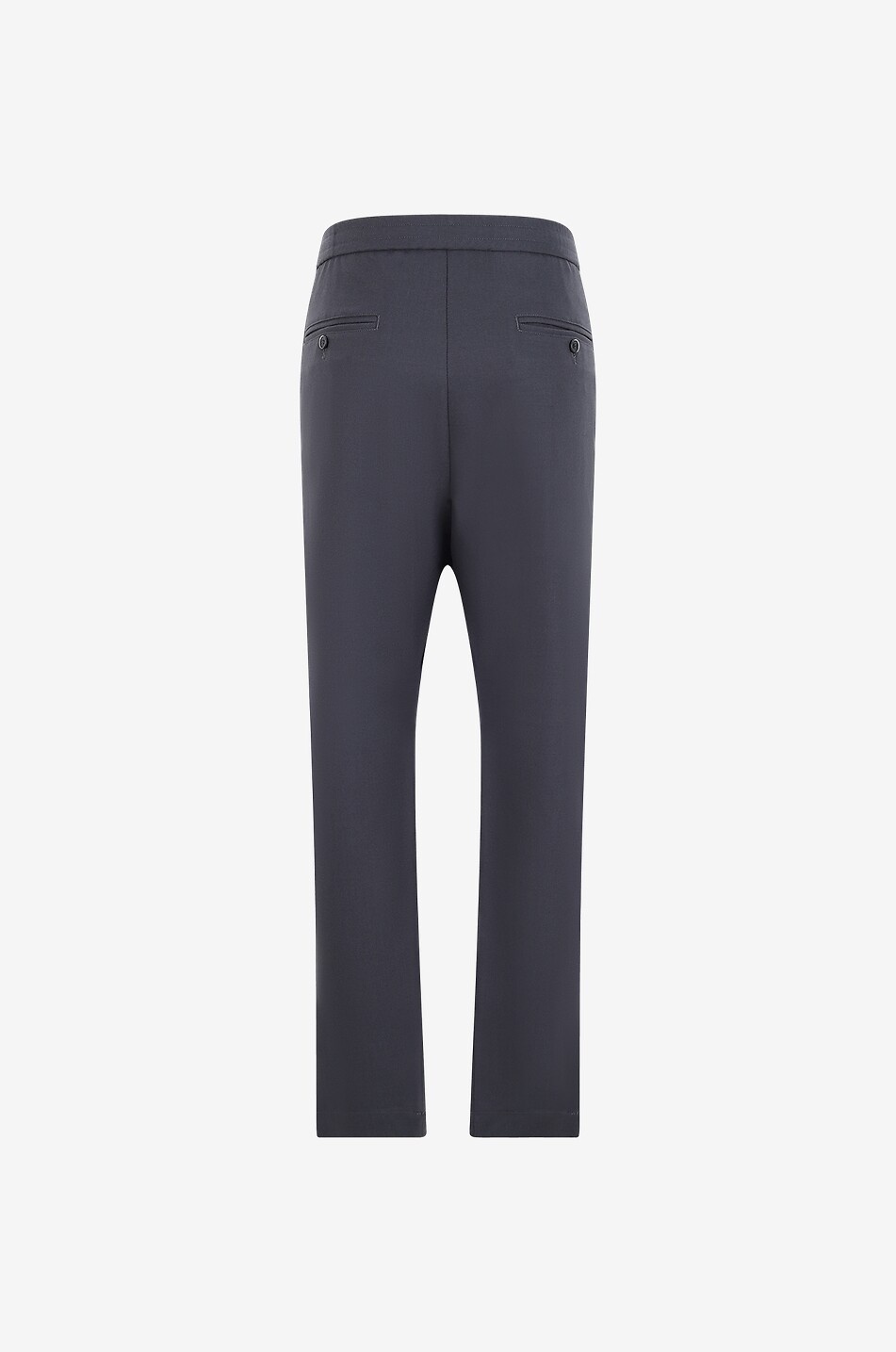 BARENA VENEZIA Pantalon droit en sergé de laine Riobarbo Frare Homme Incolore 2