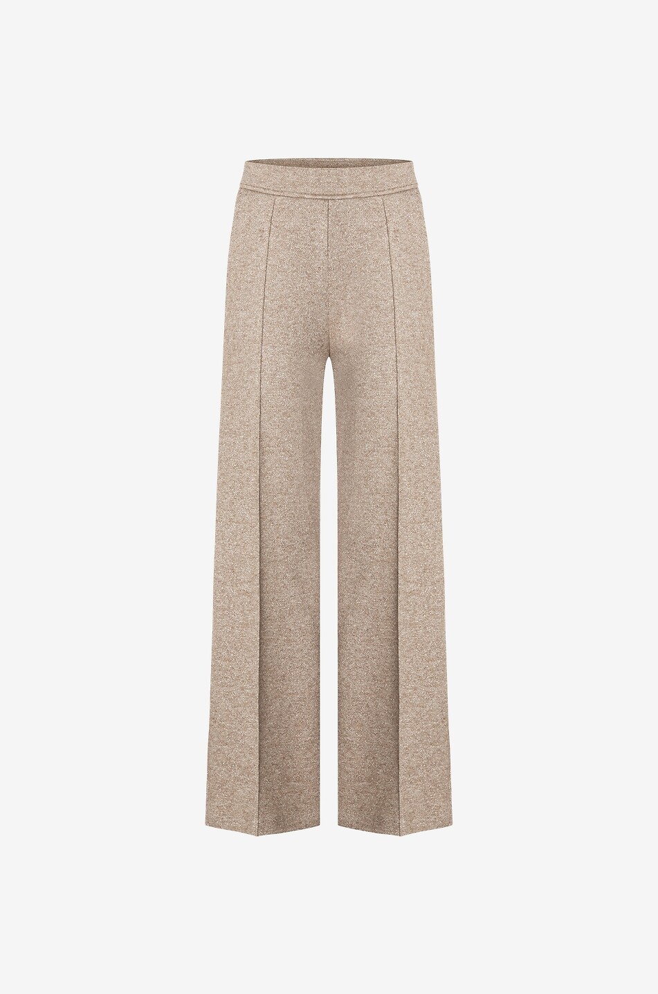 Ava glittering knit wide-leg trousers