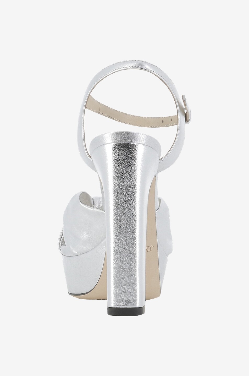 Heloise 120 metallic platform sandals