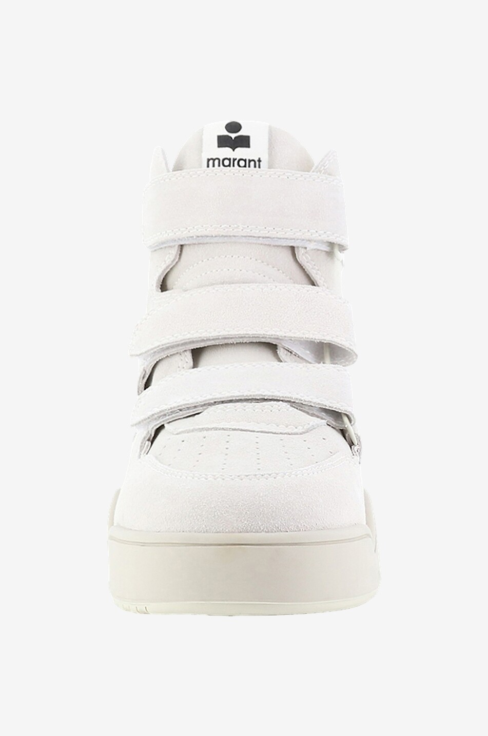 ISABEL MARANT Oney High high-top sneakers with Velcro straps Men EGGSHELL 2