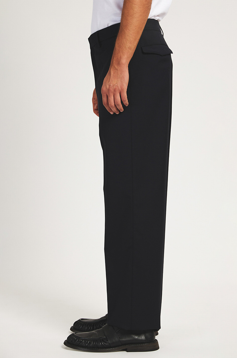 Delfo Soro straight-leg wool trousers