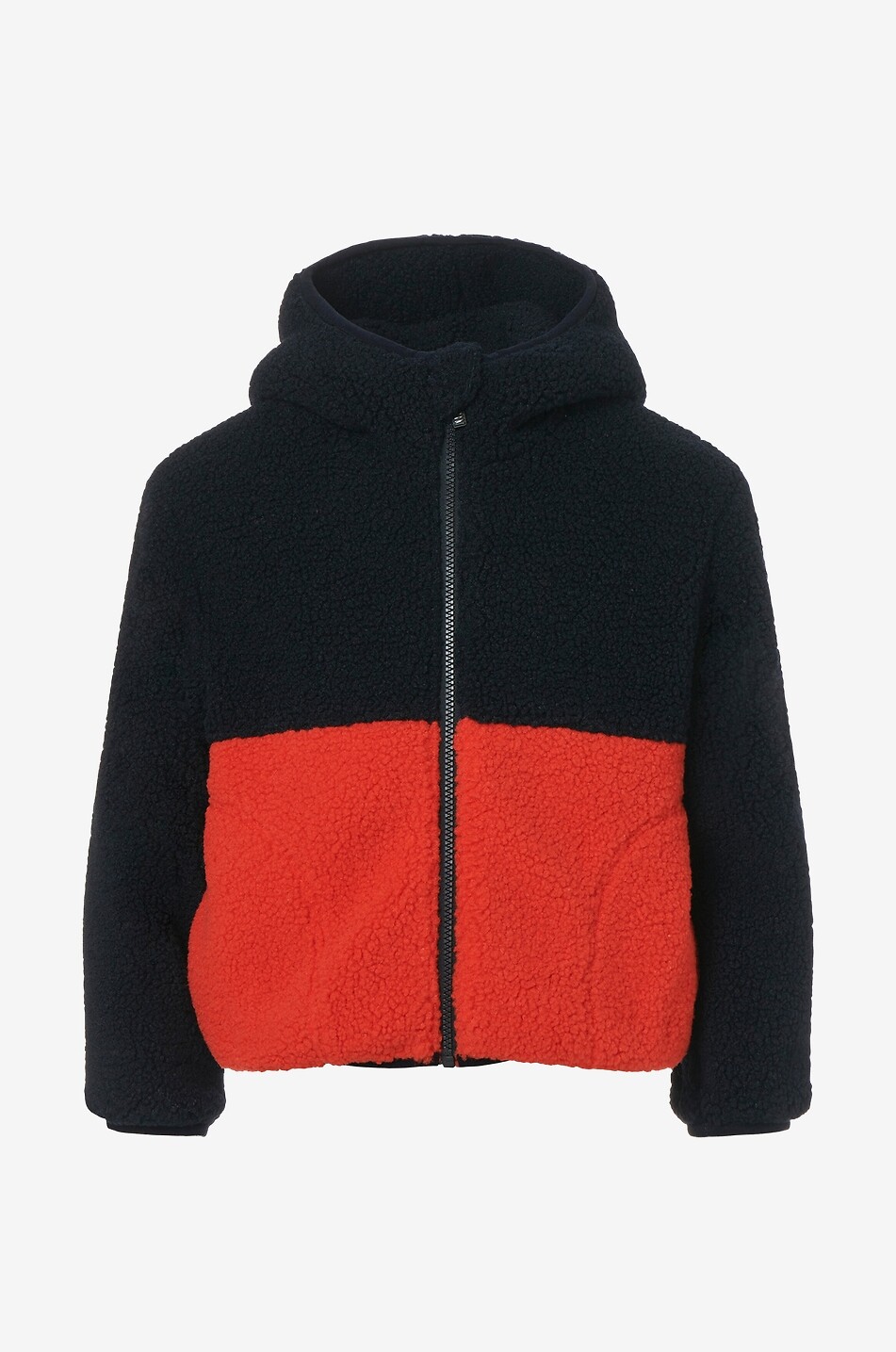 FUSALP Kinder-Fleece-Kapuzenjacke Moon Unisex DUNKELBLAU 1
