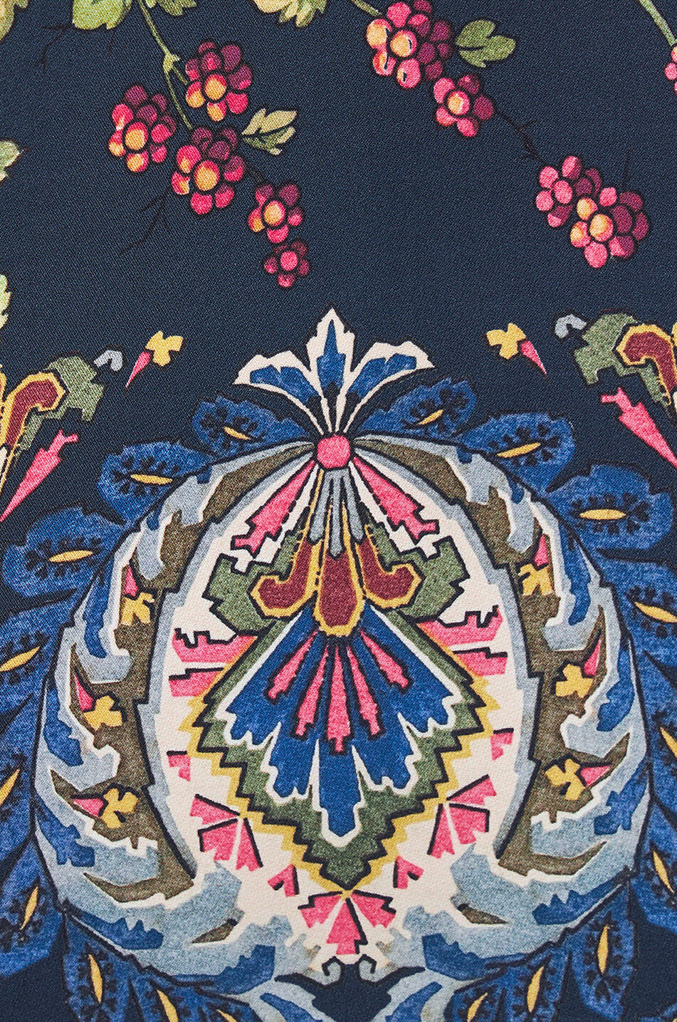 ETRO Tunikakleid aus Cady Berries Damen BLAU 6