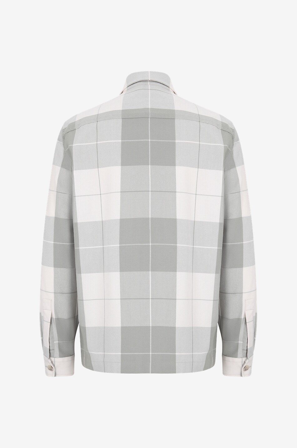 VINCE Langärmeliges Hemd Stone Plaid Herren Farblos 2