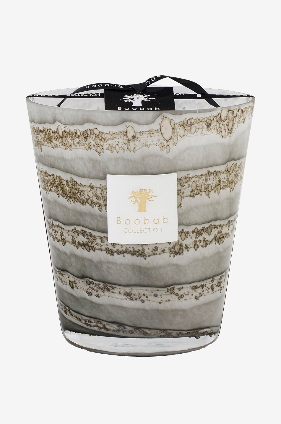 BAOBAB Duftkerze Sand Atacama Max 16 - 2,2 kg Haus GRAU 1