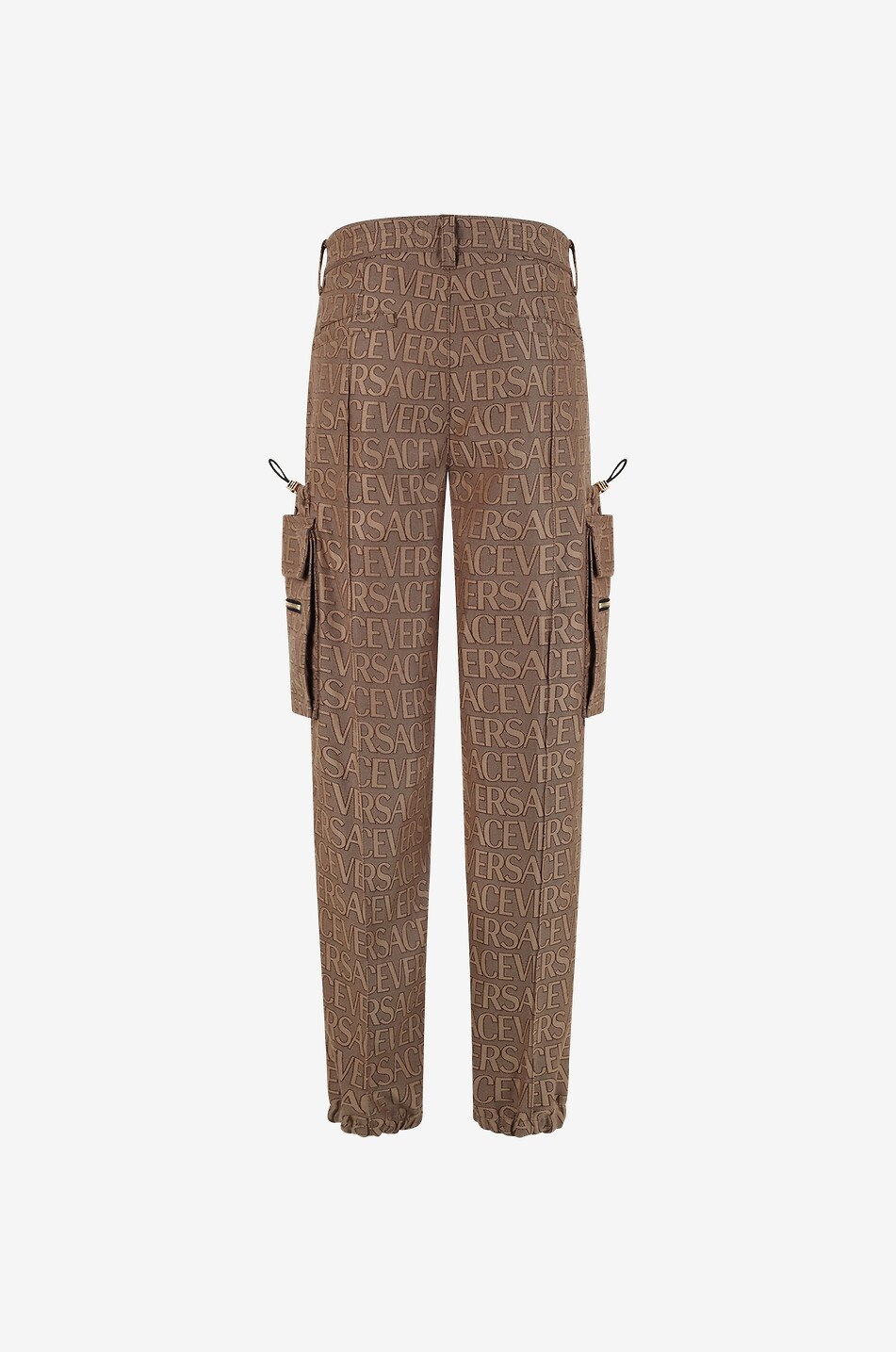 VERSACE VERSACE Allover cargo trousers Men Colourless 2