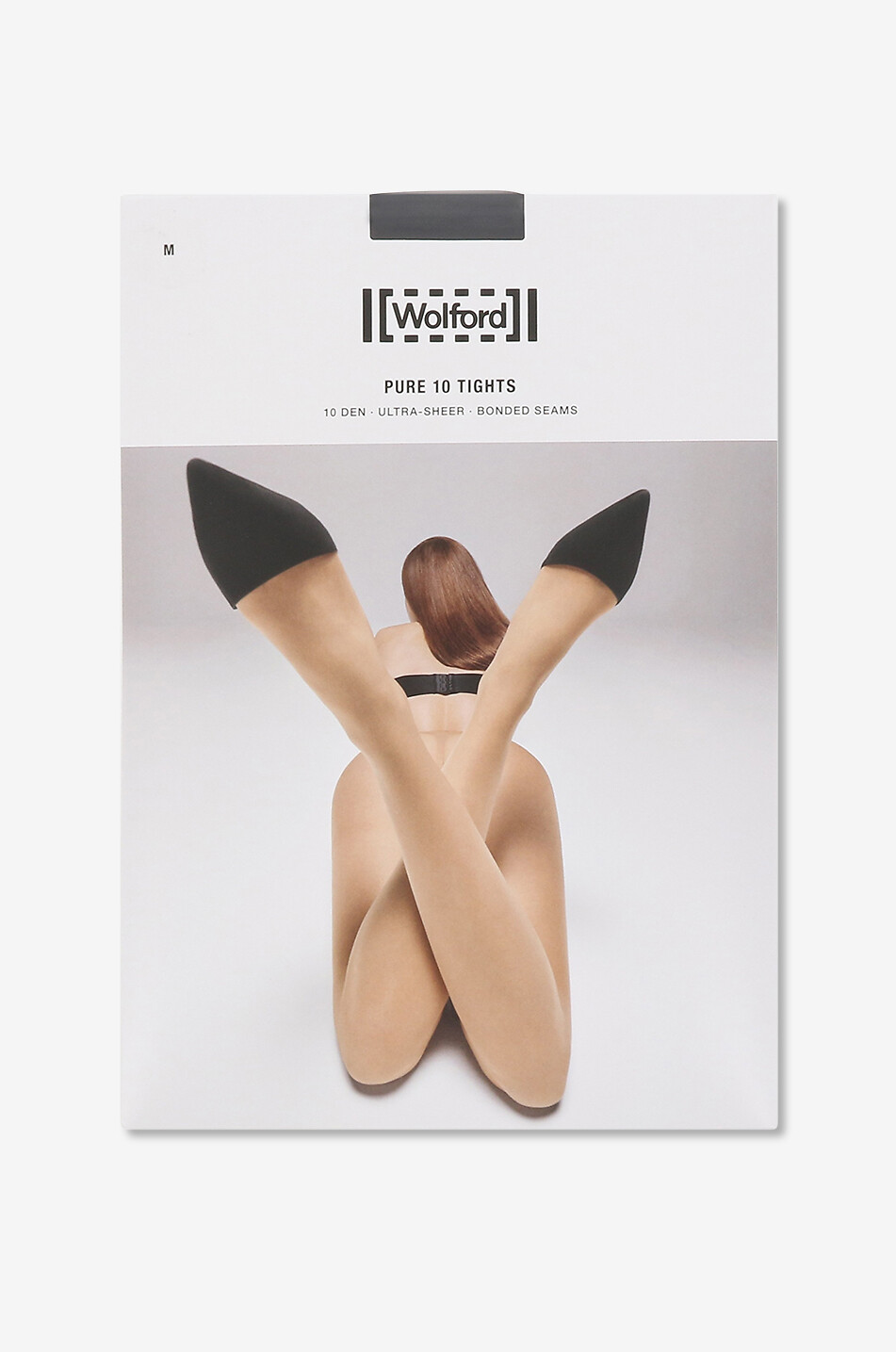 WOLFORD Strumpfhose Pure 10 Damen SCHWARZ 2
