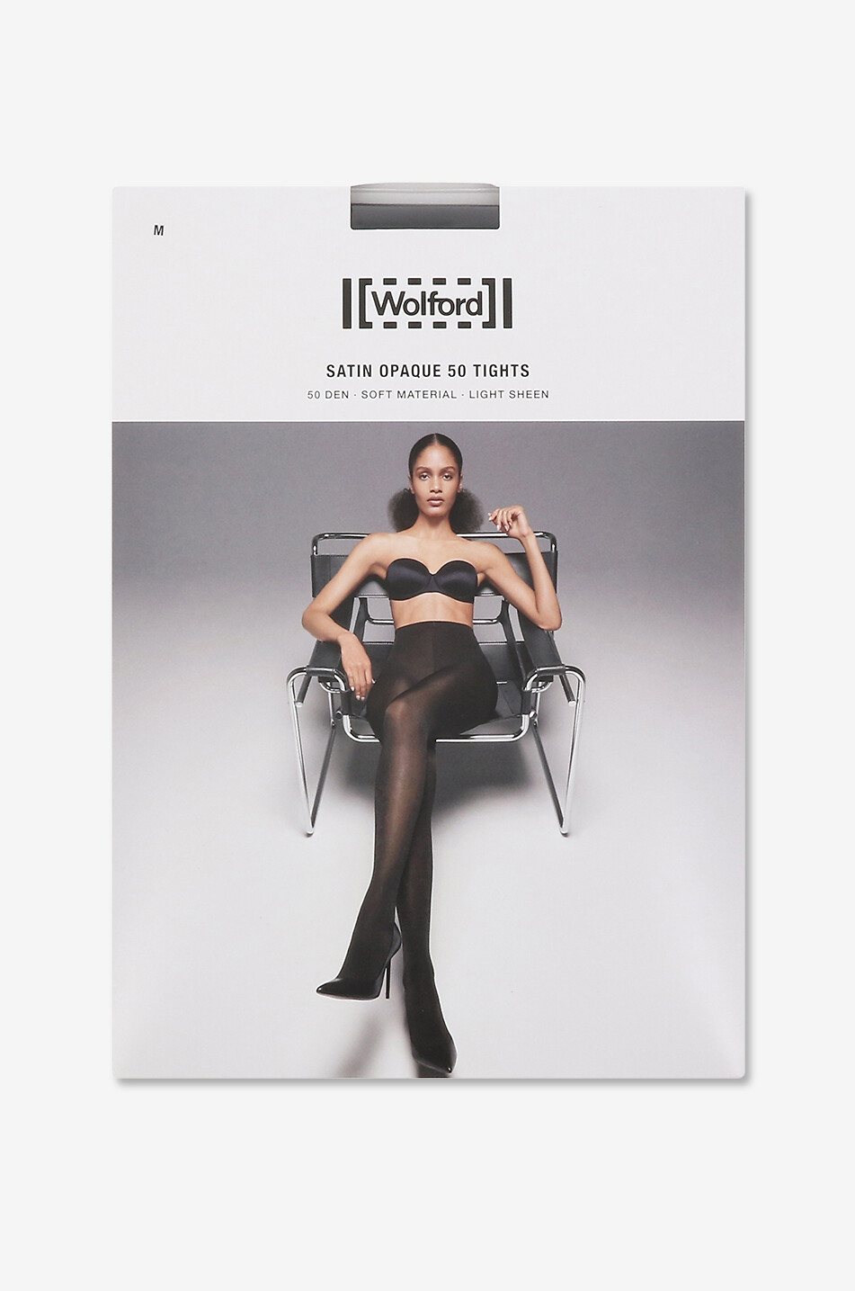 WOLFORD Satin Opaque 50 tights Women BLACK 2