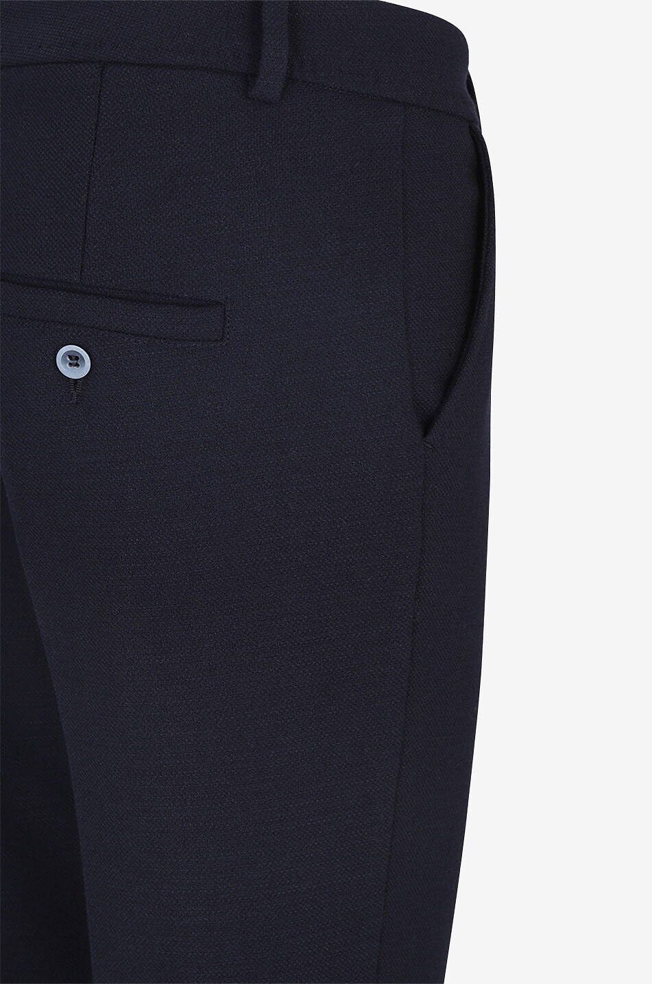 SEDUCTIVE Pantalon droit raccourci Allison Femme BLEU FONCE 3