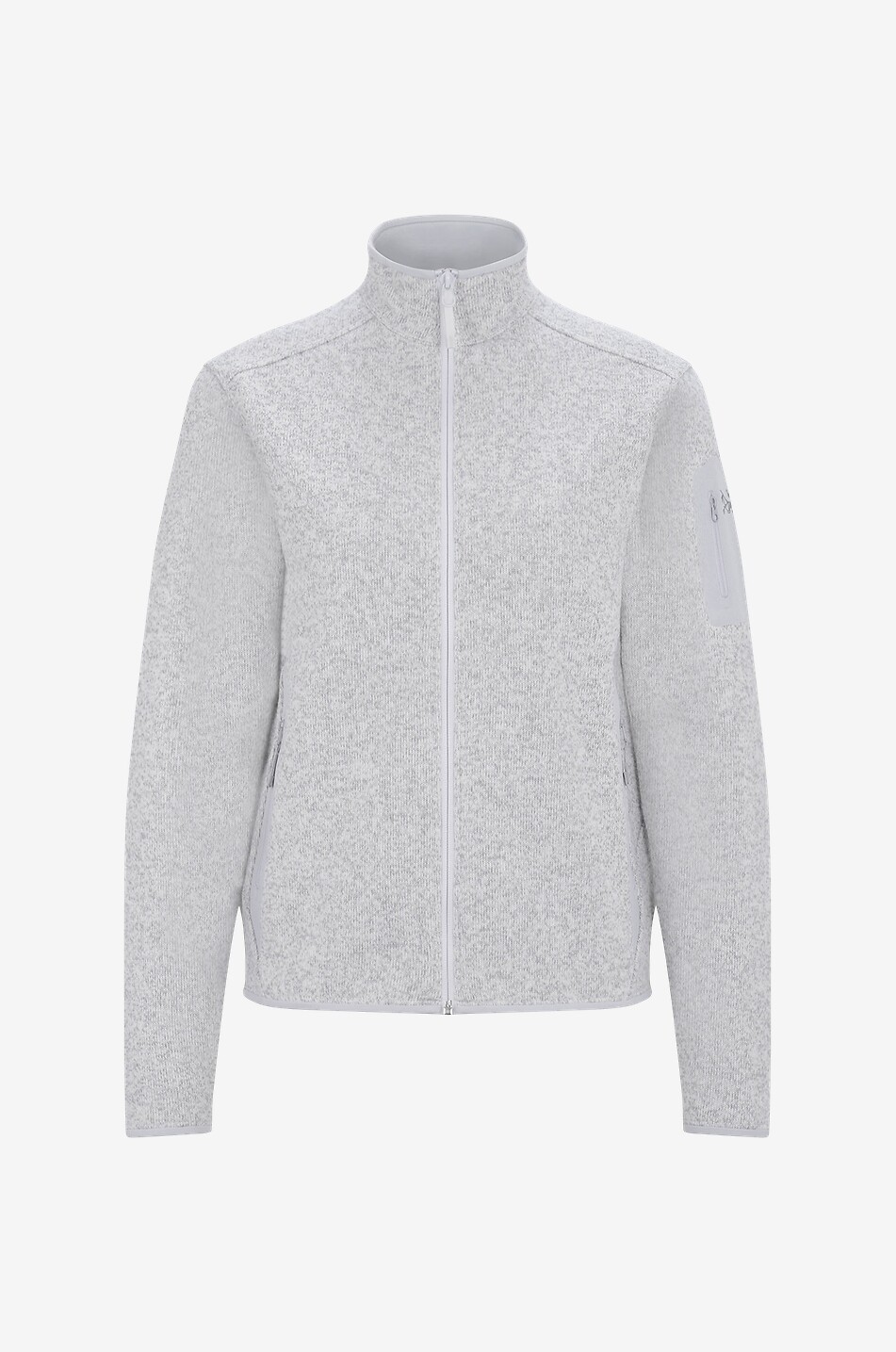 ARC'TERYX Covert recycled fleece jacket Women GREY 1