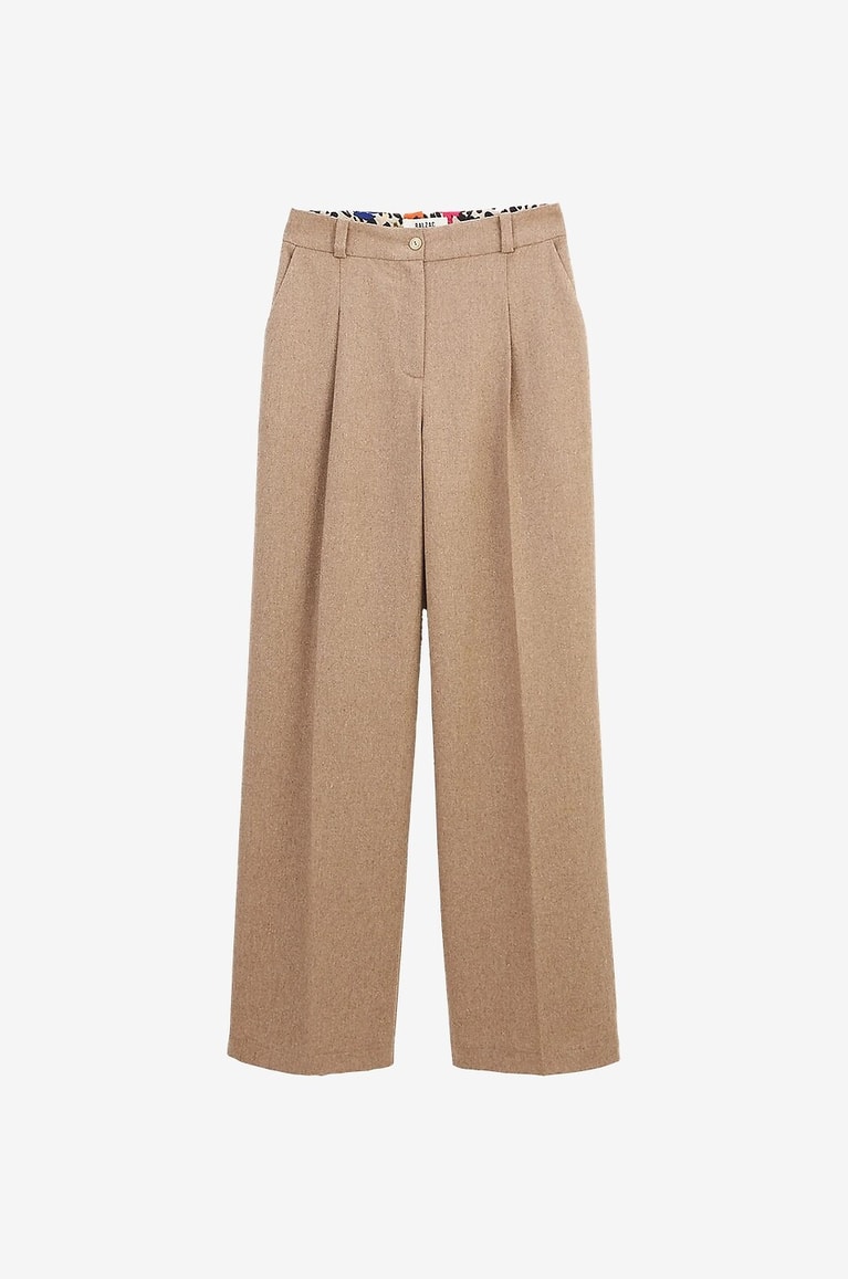 BALZAC PARIS Pantalon évasé taille haute John Femme BEIGE 1