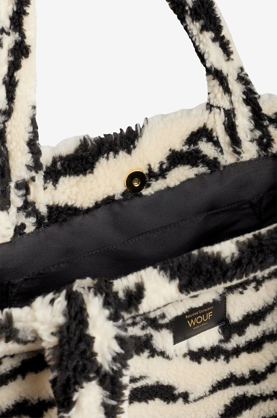 WOUF Sac cabas duveteux Arctic Maison MULTICOLORE 4