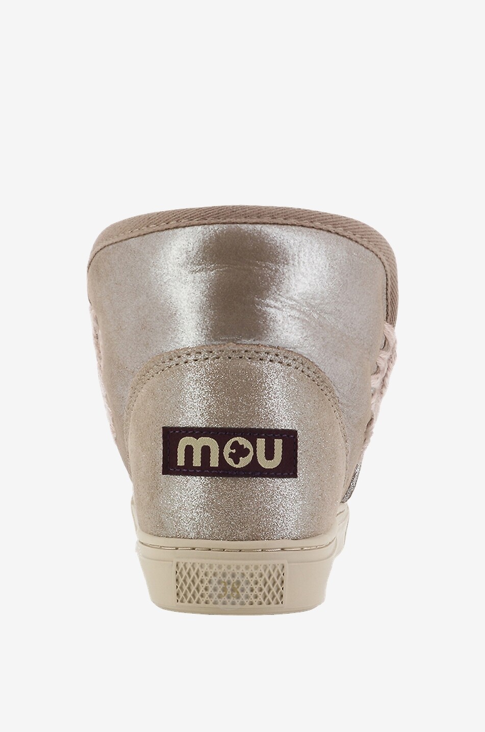 Mou boots metallic hotsell