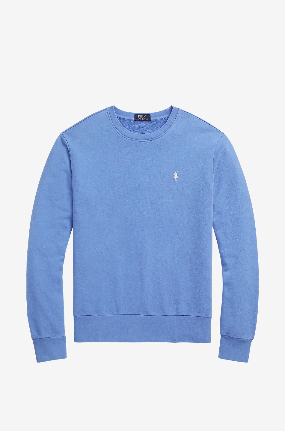 POLO RALPH LAUREN Sweat-shirt léger à col rond Pony Homme BLEU MOYEN 1